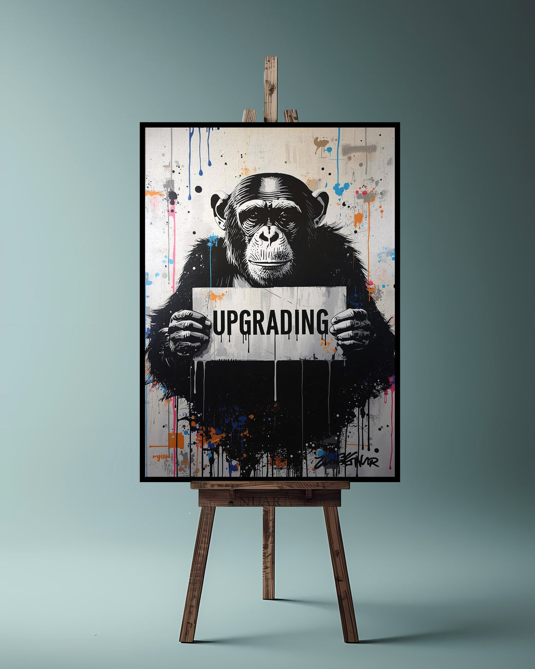 Quadro su tela da parete - Pronto da appendere - Upgrading