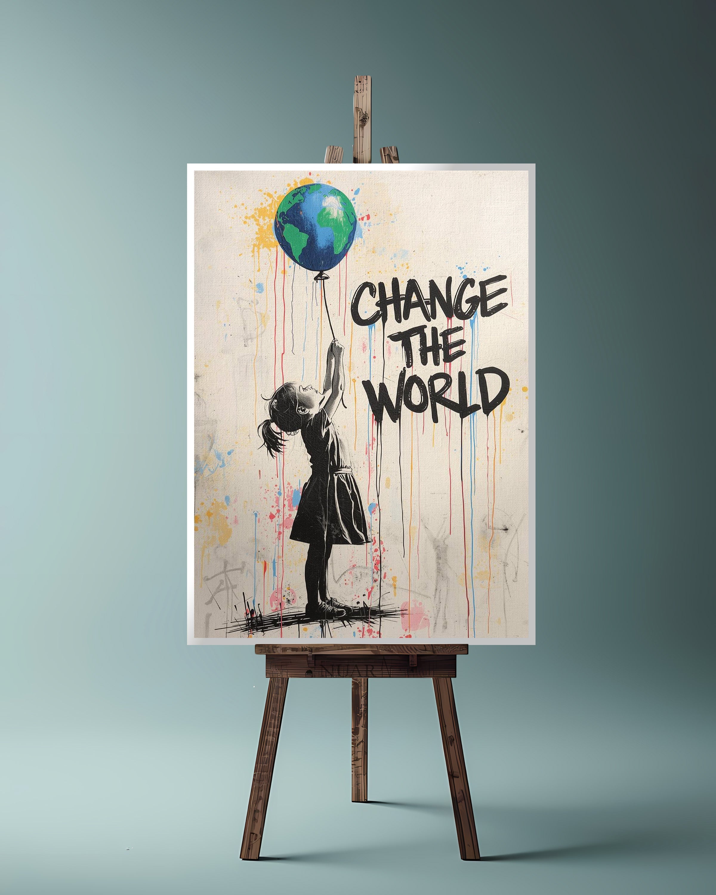 Quadro su tela da parete - Pronto da appendere - Sinum