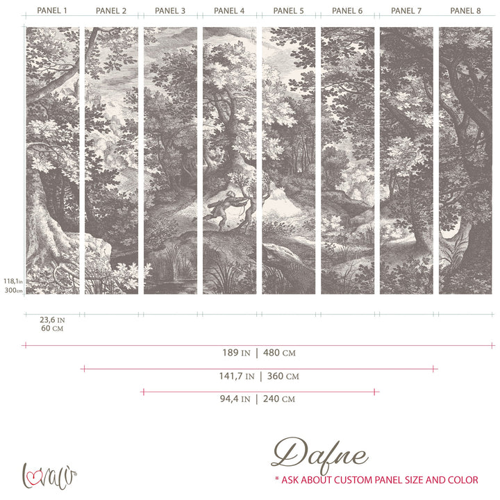 Murale - Dafne