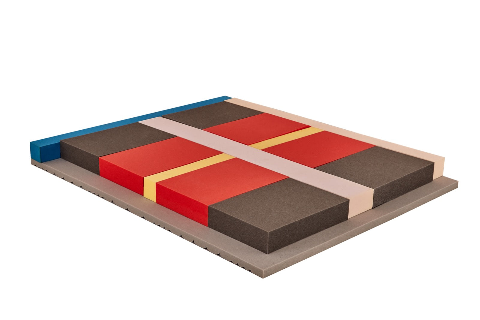 Materasso in fresco Memory PolarGel H25 alta densità a 7 zone - RIGENERA