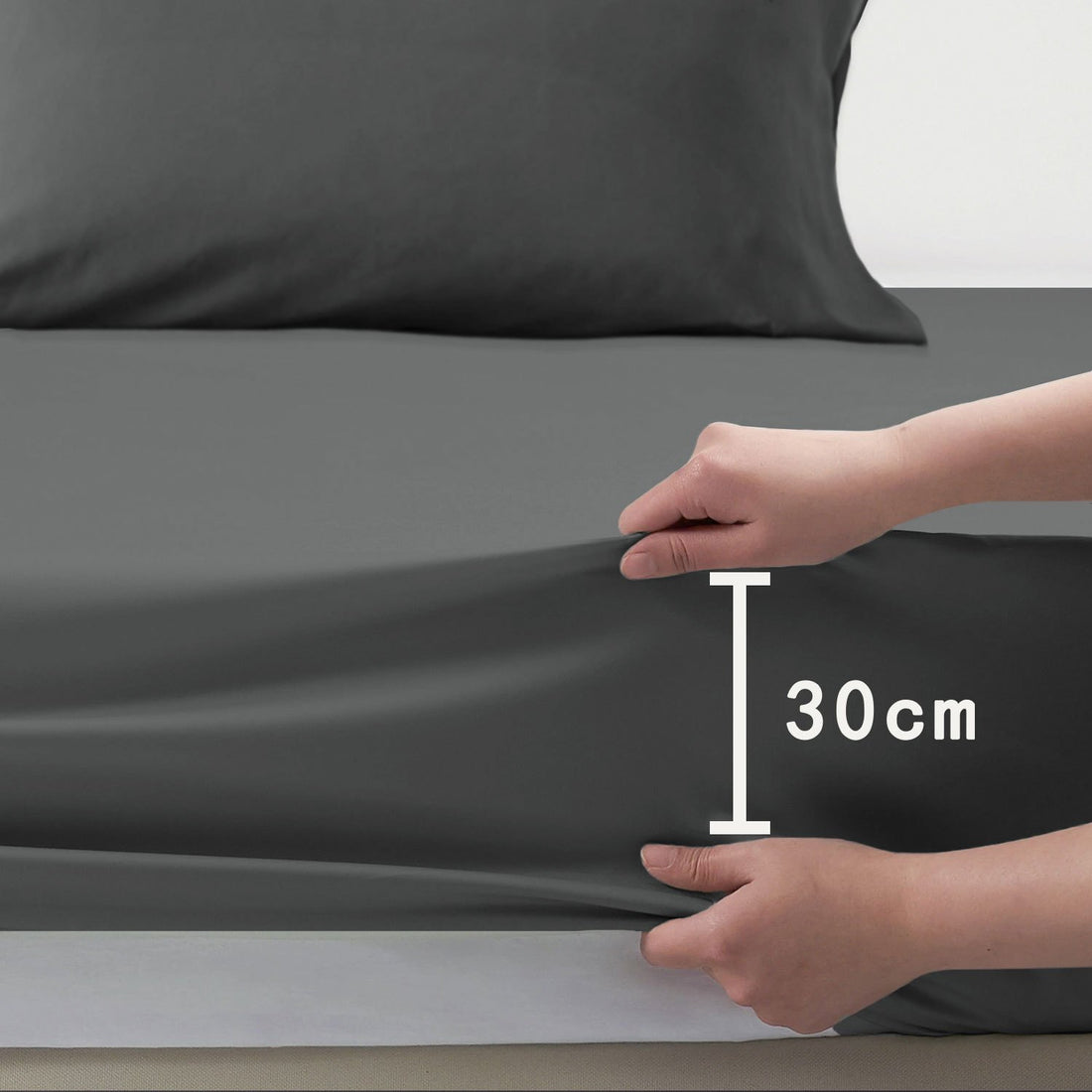 Completo Lenzuola 3/4 Pezzi in Microfibra - Lenzuolo con Angoli