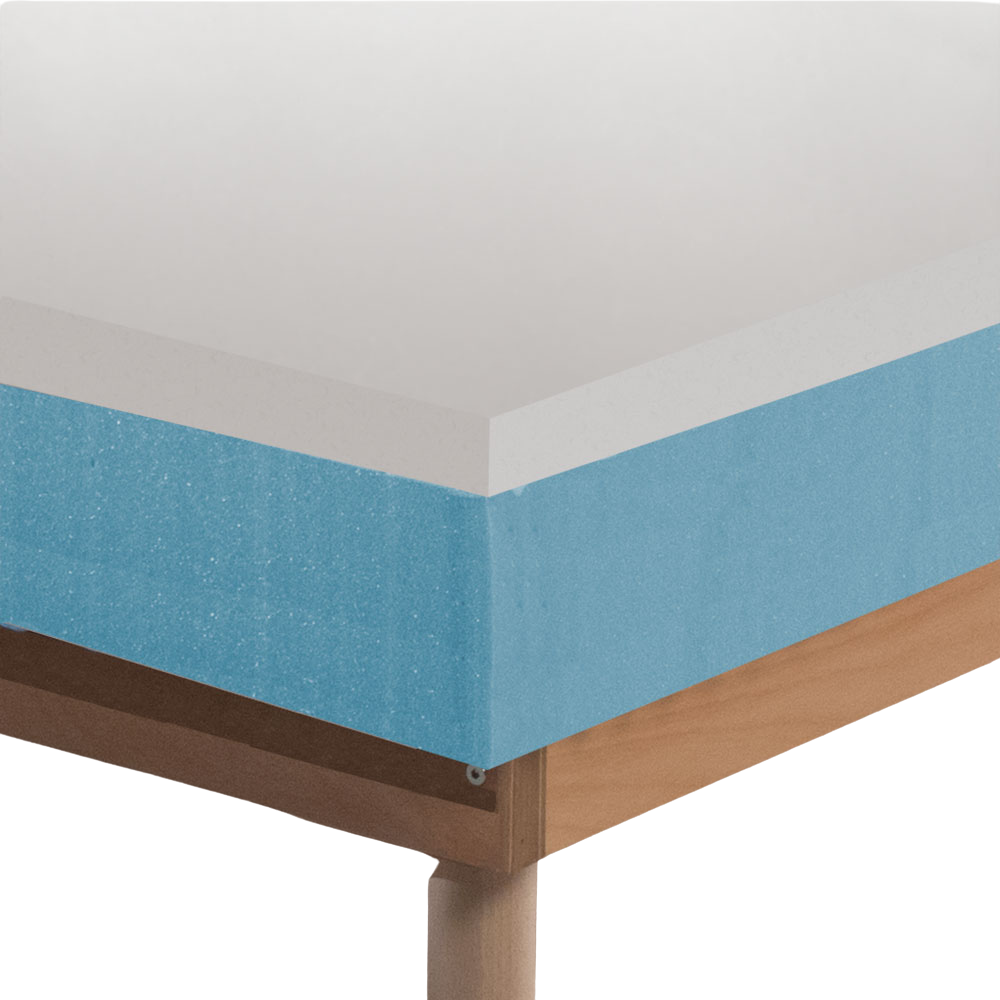 Materasso in Memory foam semirigido alto 25 cm con 5 cm di memory hd - DANJOY PLUS 18+5