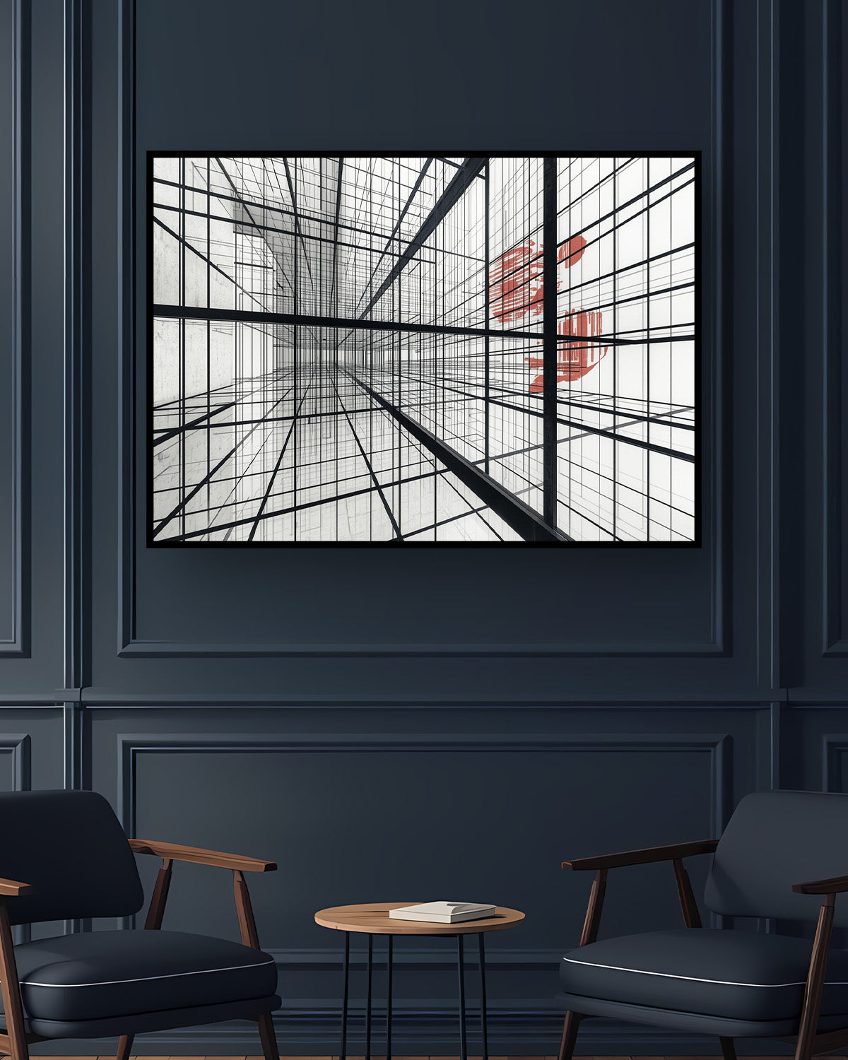 Quadro su tela da parete - Pronto da appendere - Textural