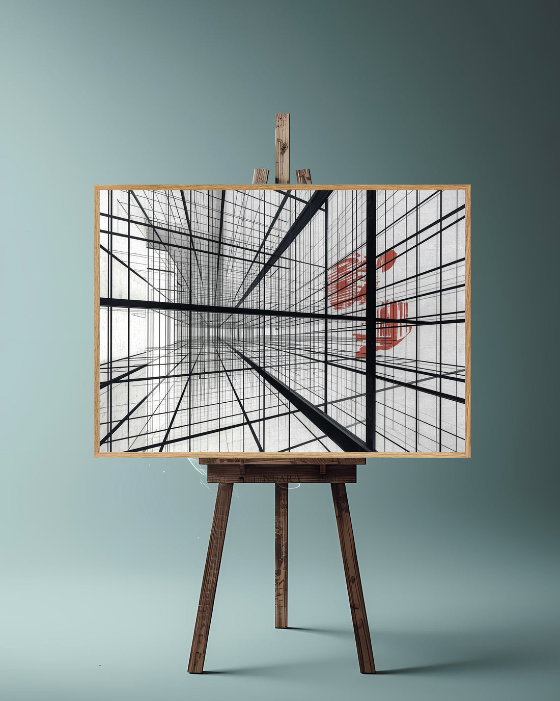 Quadro su tela da parete - Pronto da appendere - Textural