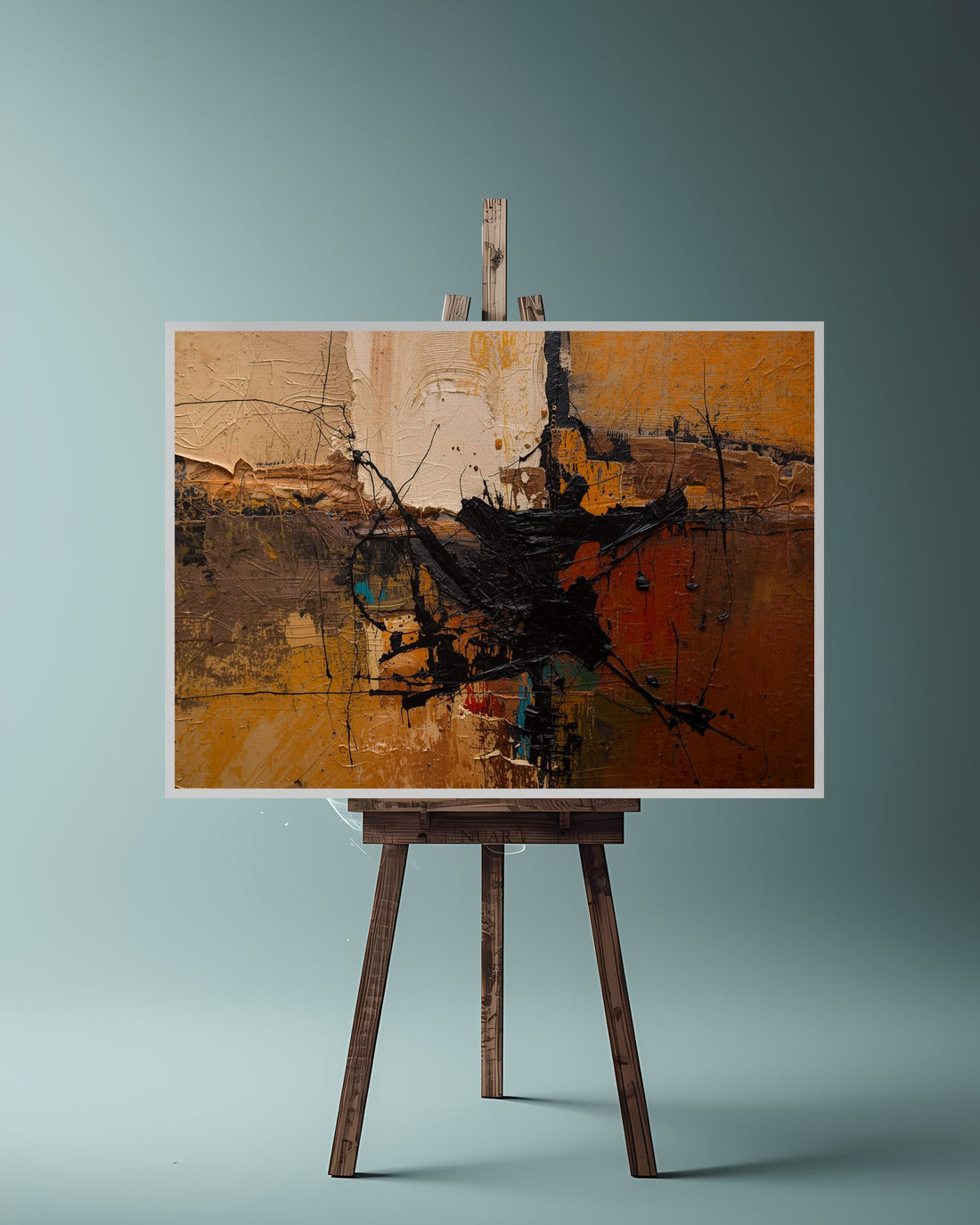 Quadro su tela da parete - Pronto da appendere - Sguardo