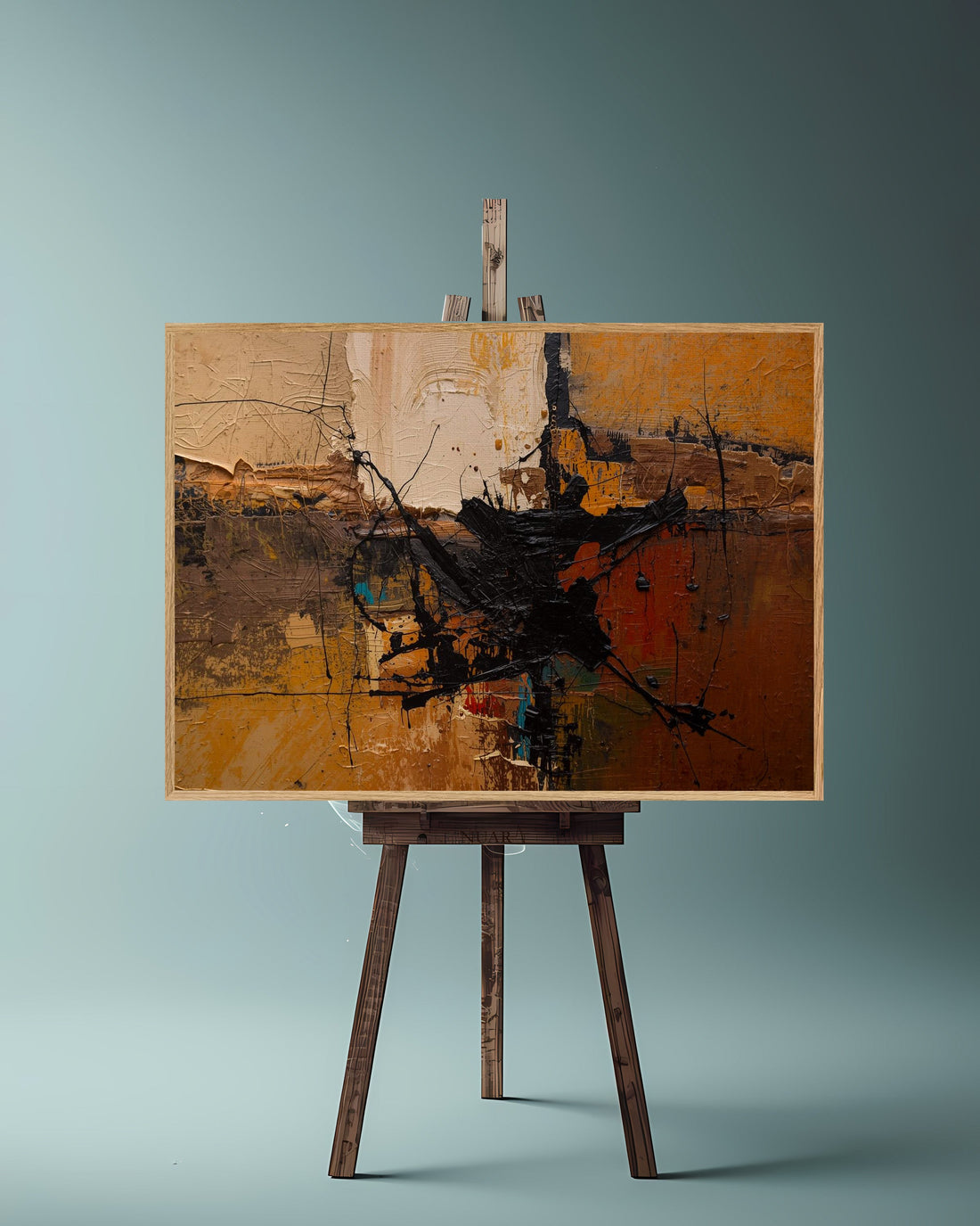 Quadro su tela da parete - Pronto da appendere - Sguardo