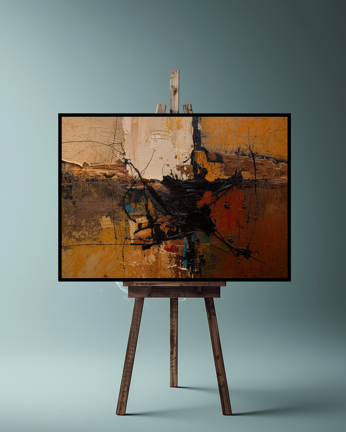 Quadro su tela da parete - Pronto da appendere - Sguardo