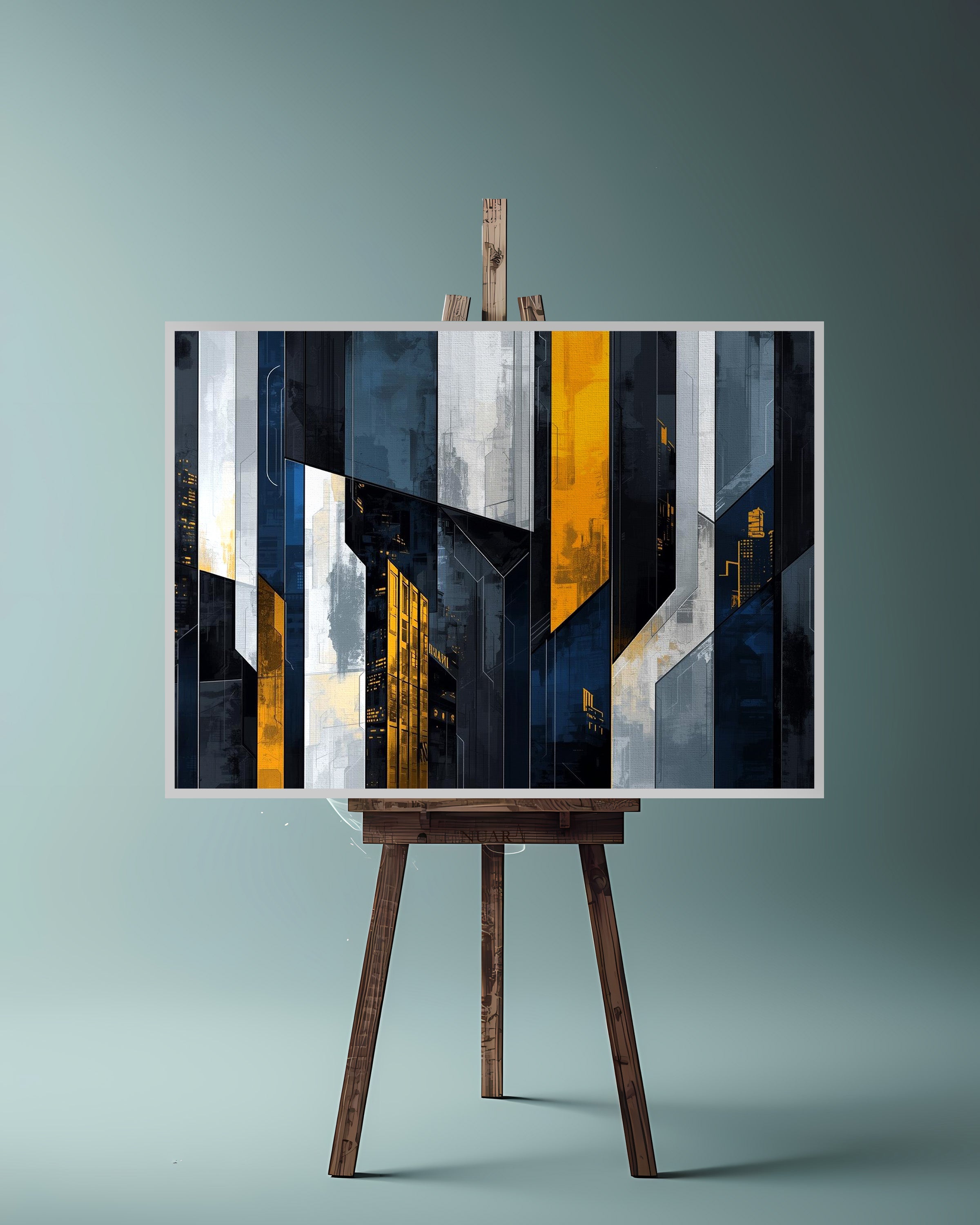 Quadro su tela da parete - Pronto da appendere - Concept City