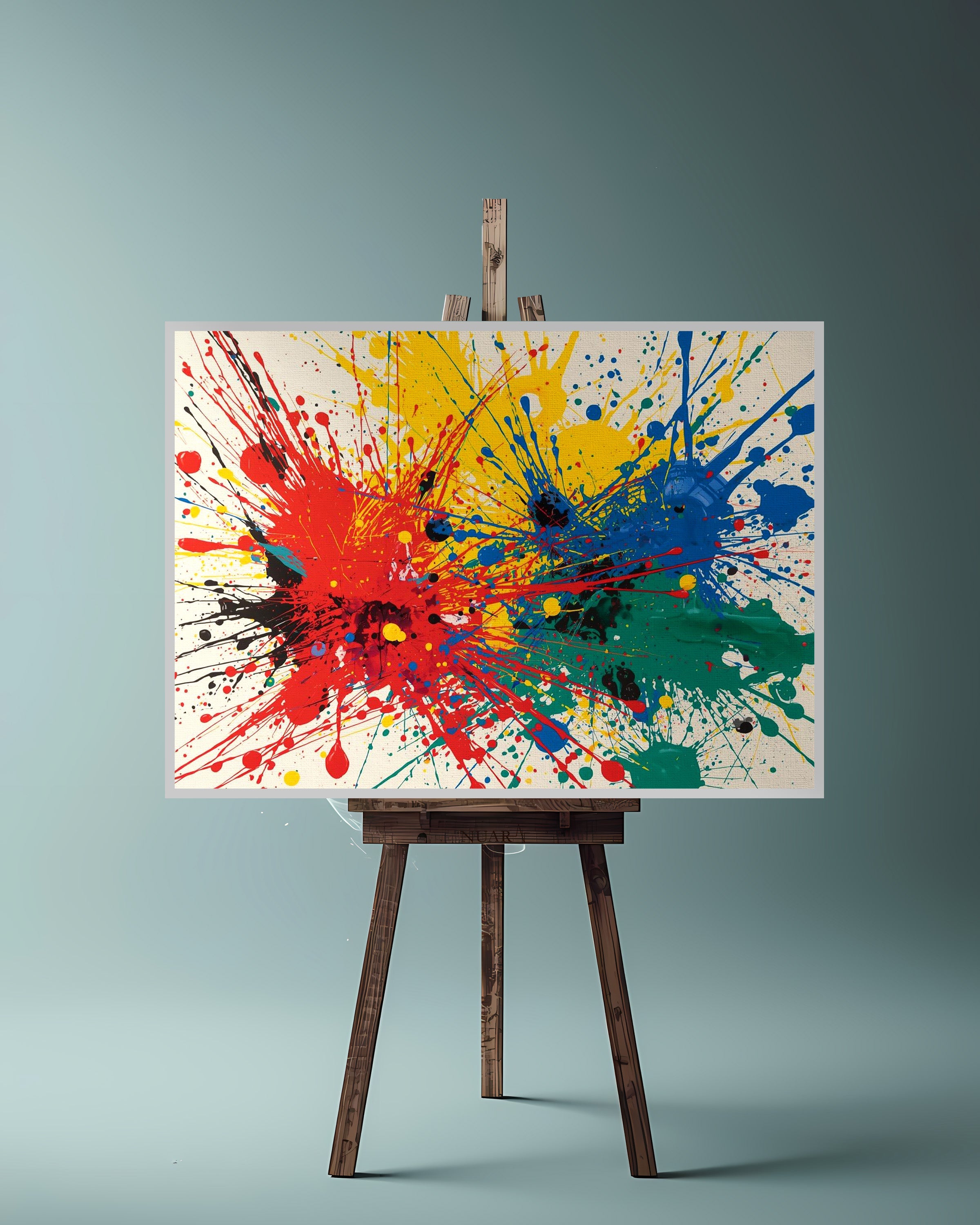 Quadro su tela da parete - Pronto da appendere - Color Explosion