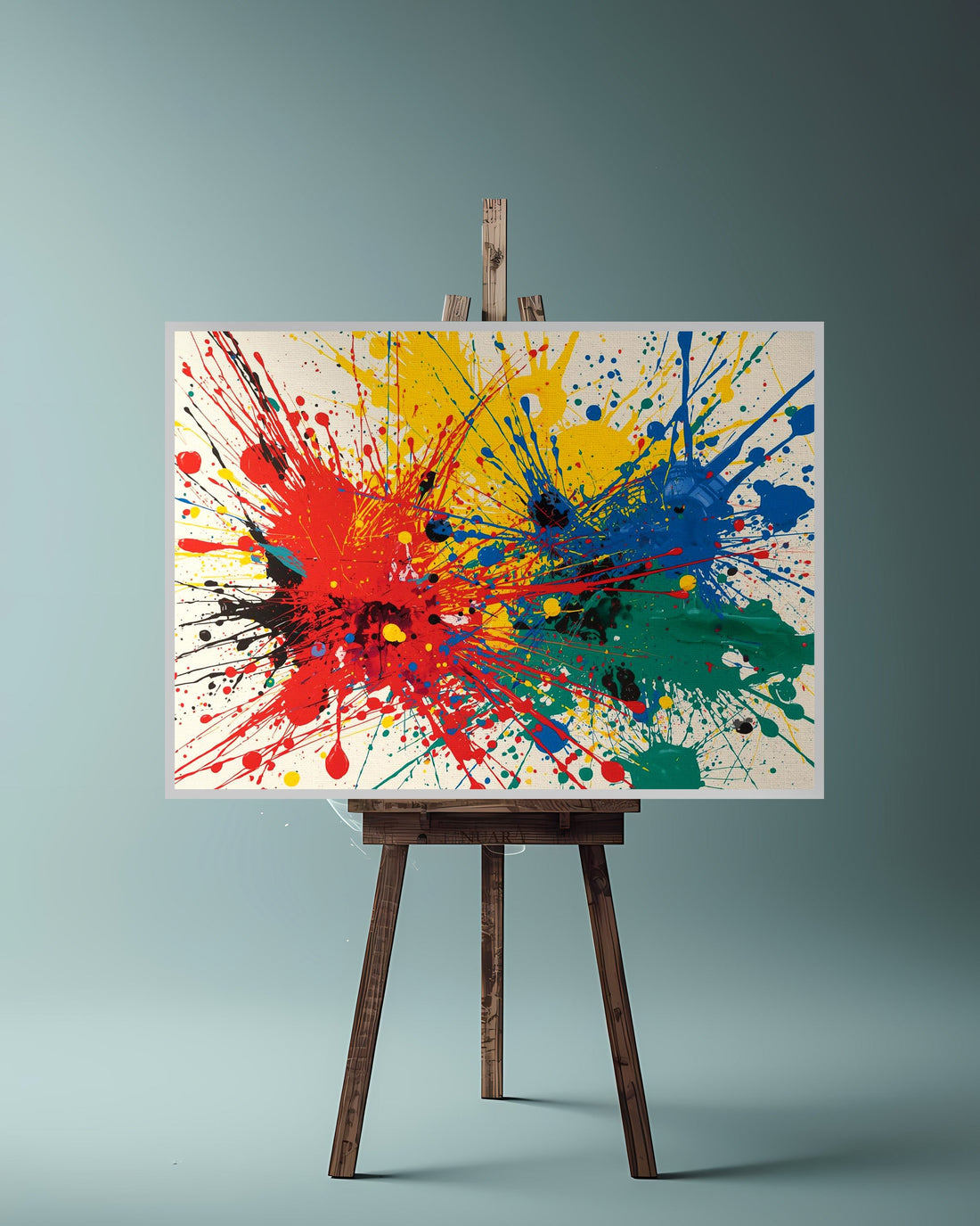 Quadro su tela da parete - Pronto da appendere - Color Explosion