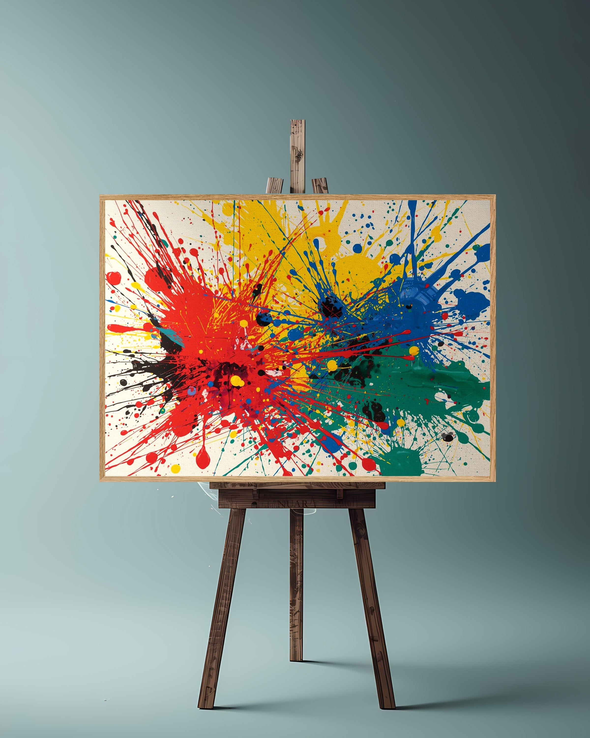 Quadro su tela da parete - Pronto da appendere - Color Explosion