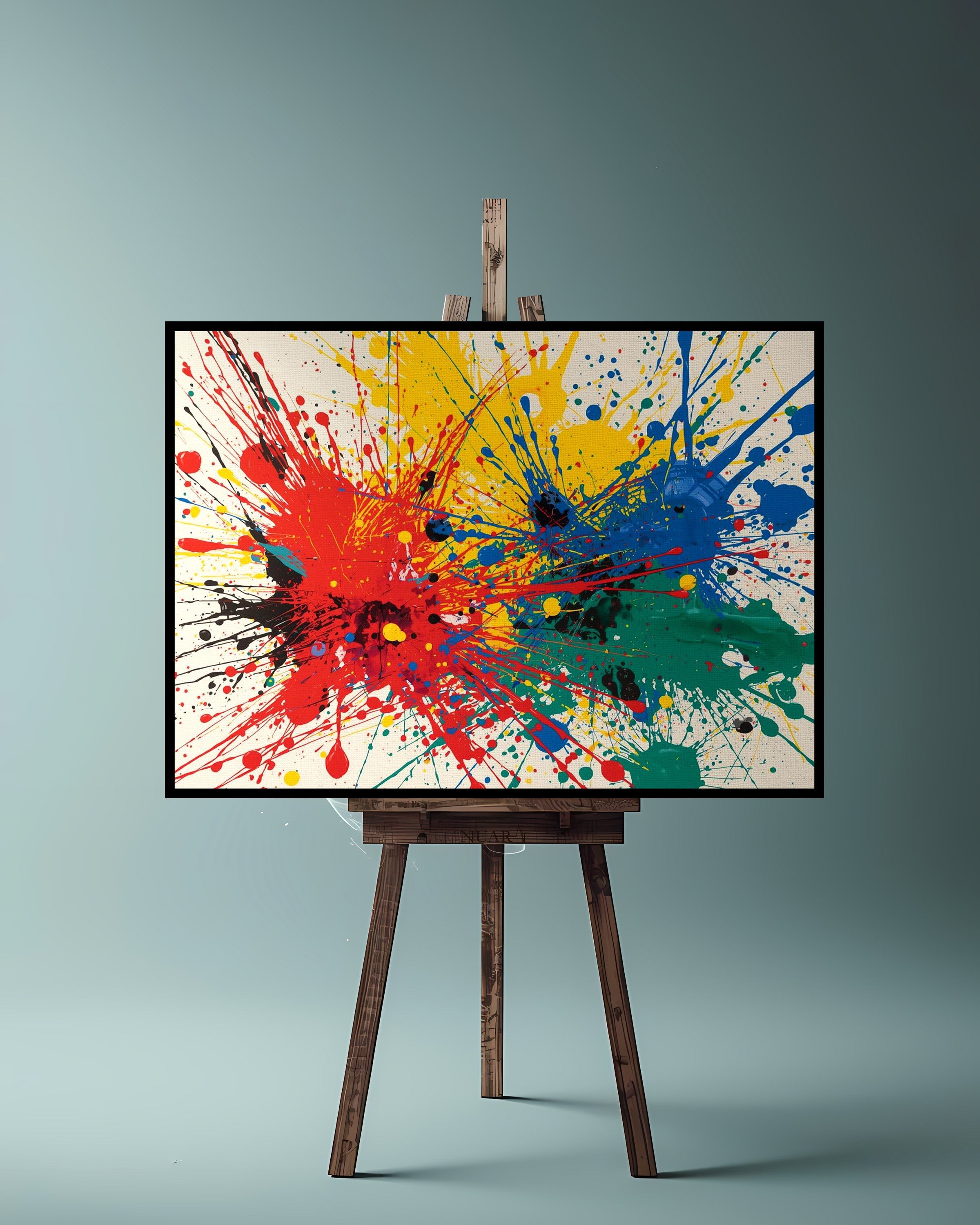 Quadro su tela da parete - Pronto da appendere - Color Explosion