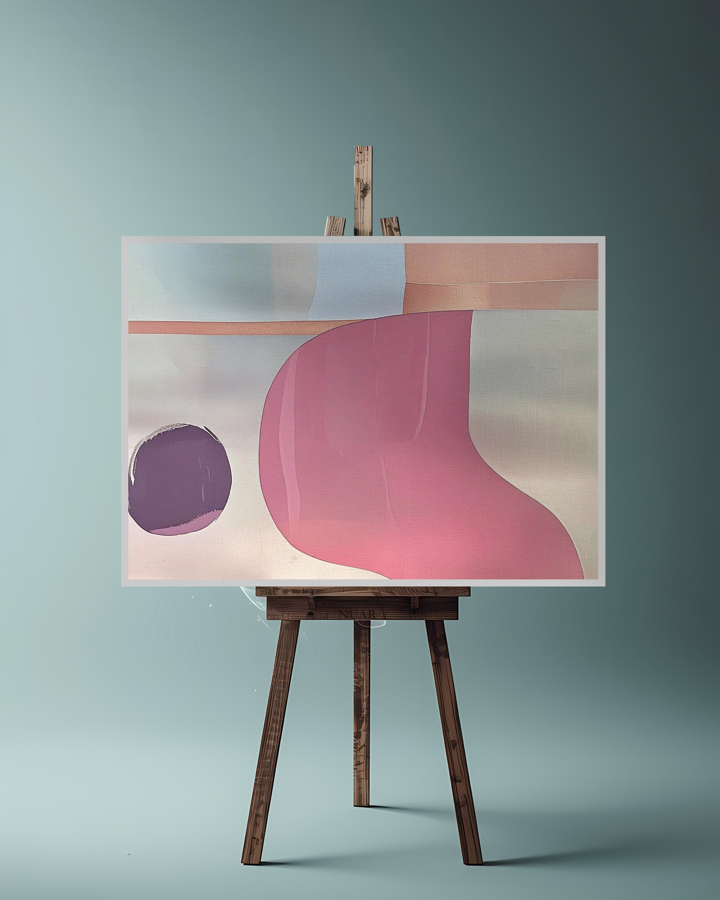 Quadro su tela da parete - Pronto da appendere - Petal