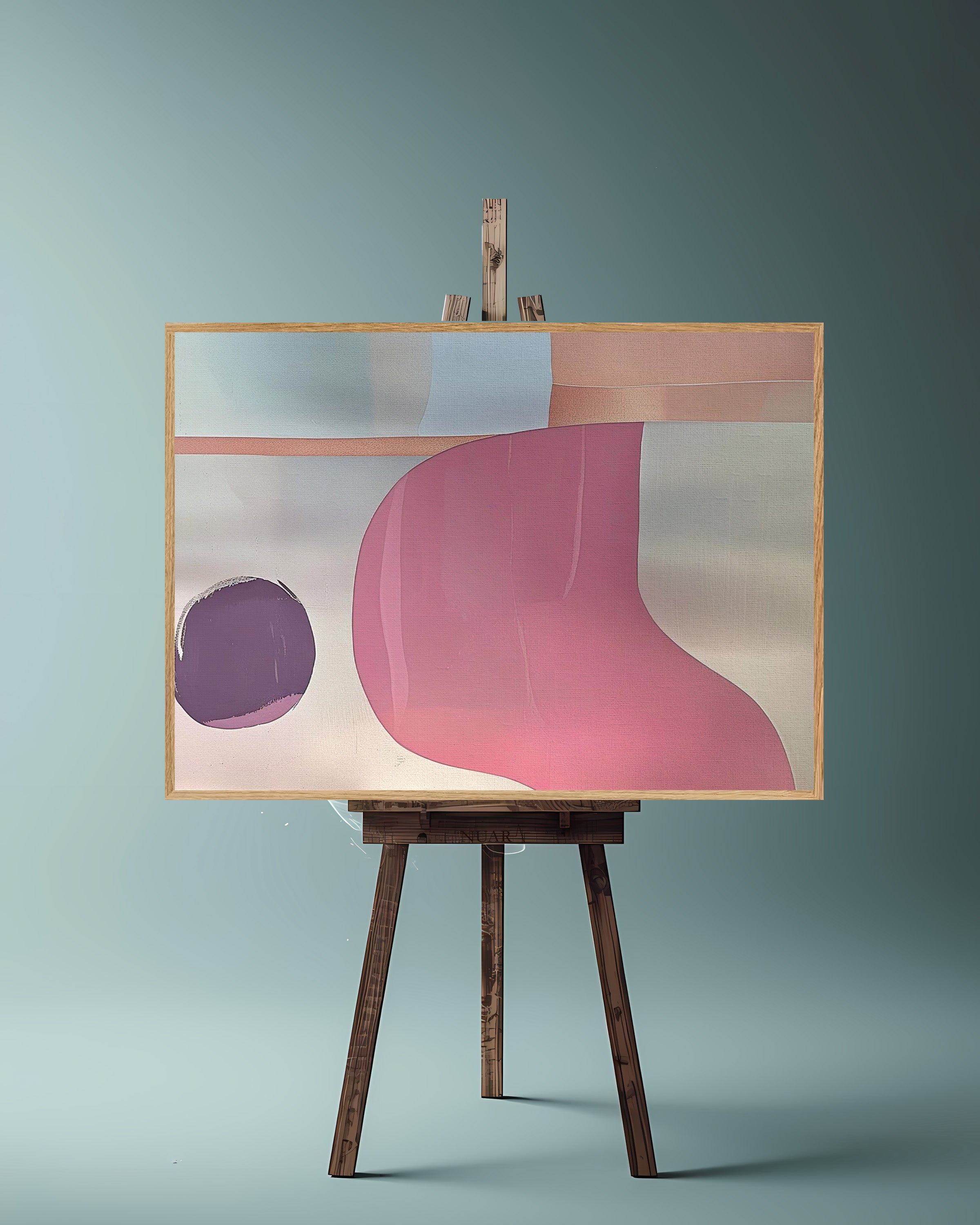 Quadro su tela da parete - Pronto da appendere - Petal