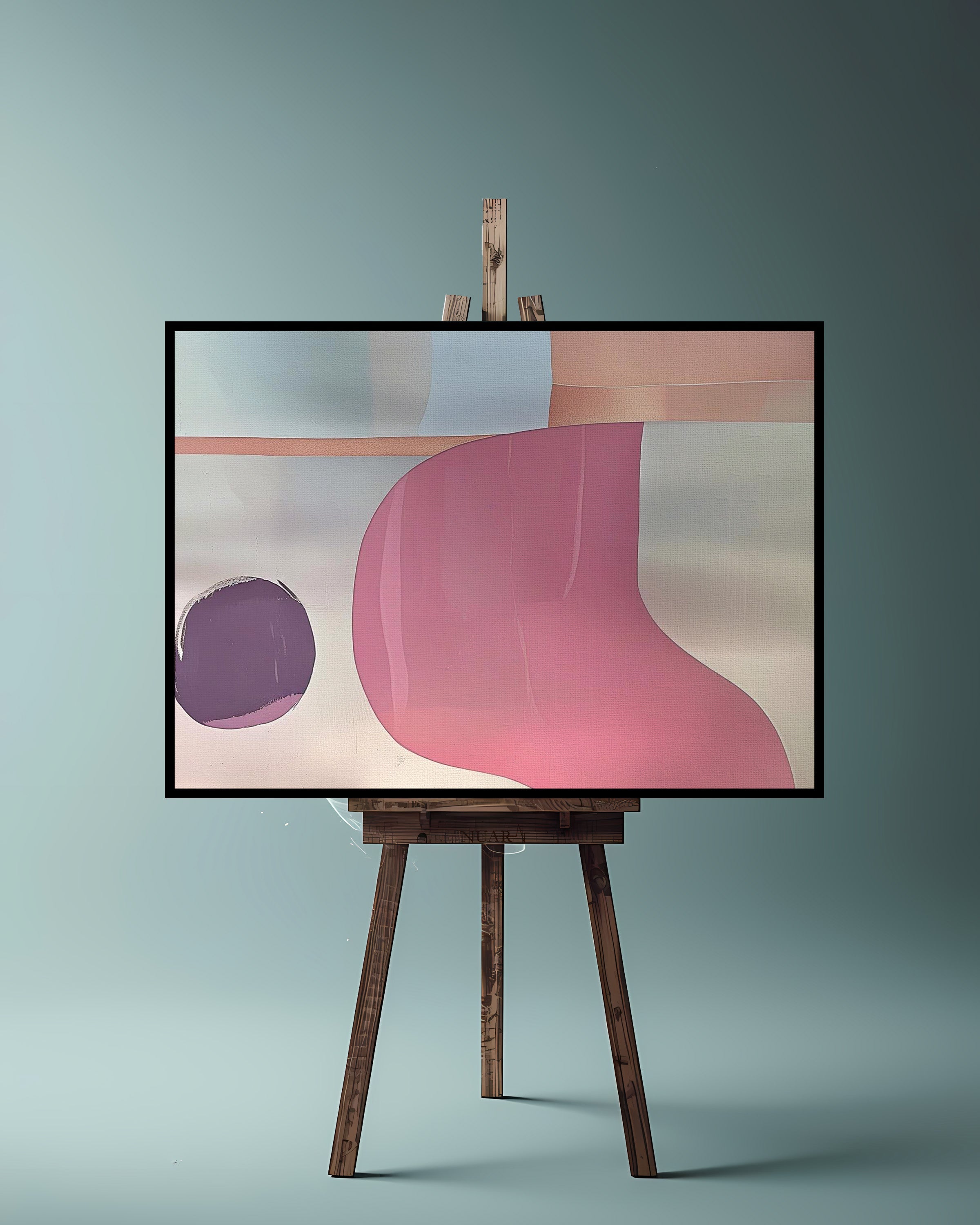 Quadro su tela da parete - Pronto da appendere - Petal