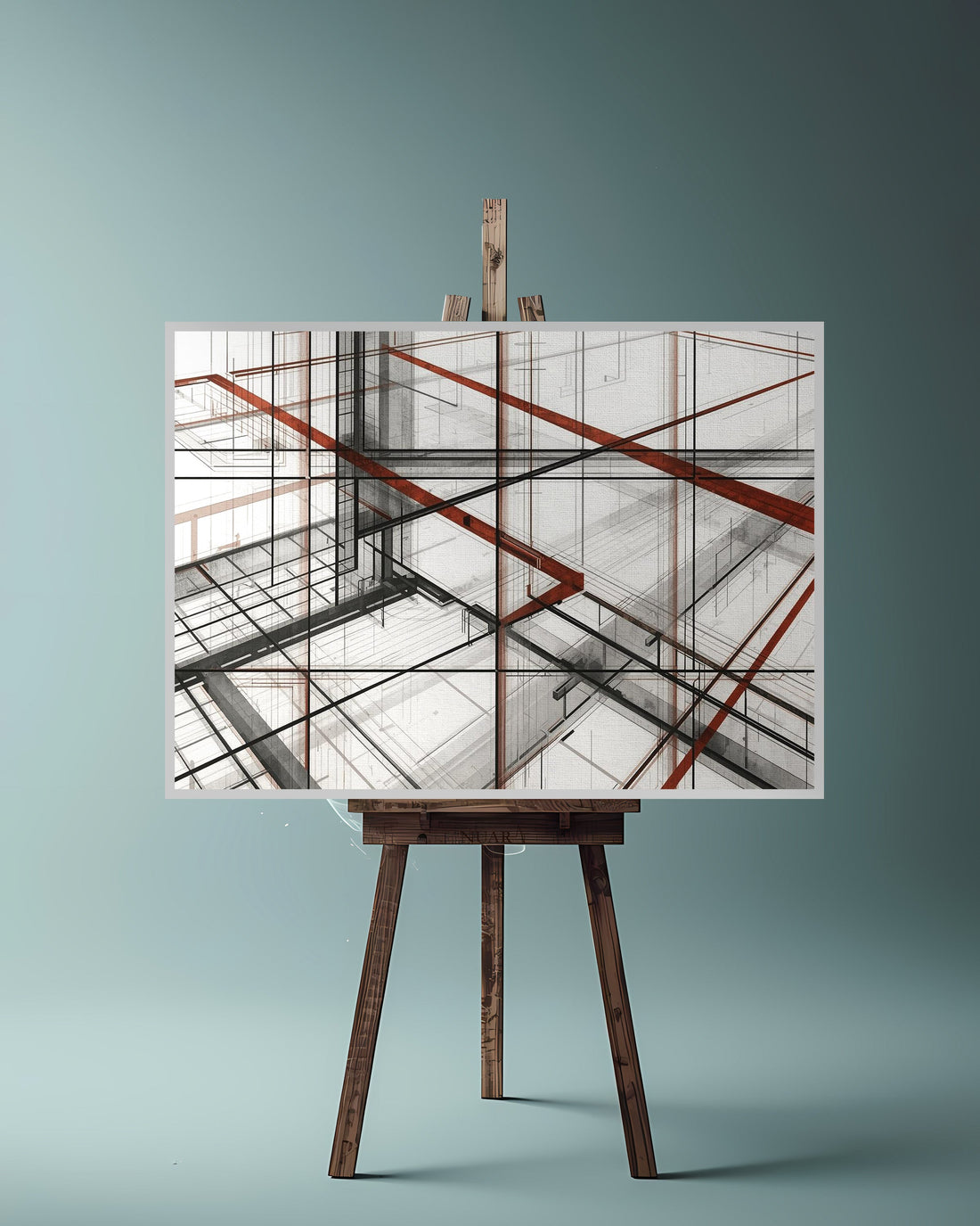 Quadro su tela da parete - Pronto da appendere - Escape Concept