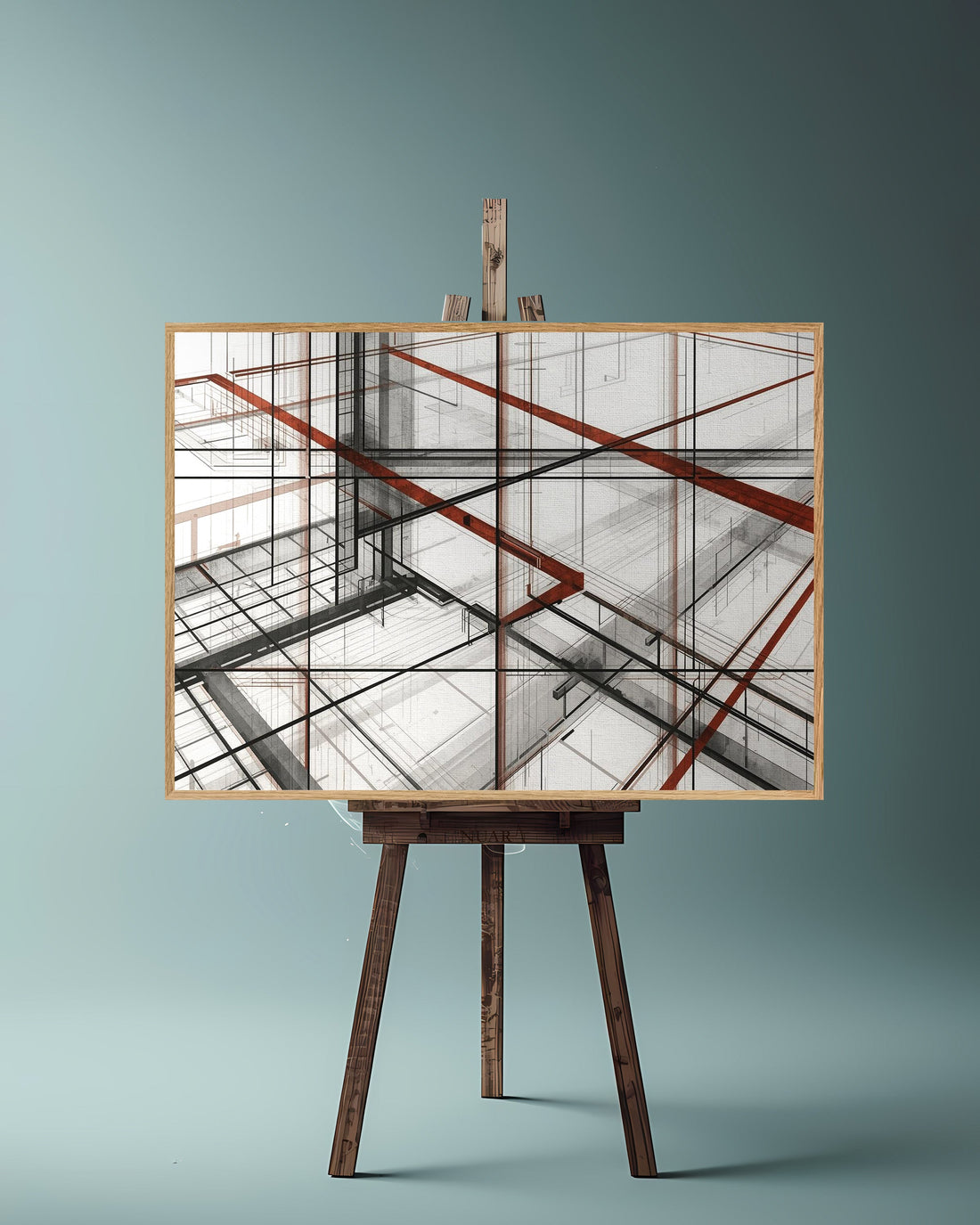 Quadro su tela da parete - Pronto da appendere - Escape Concept