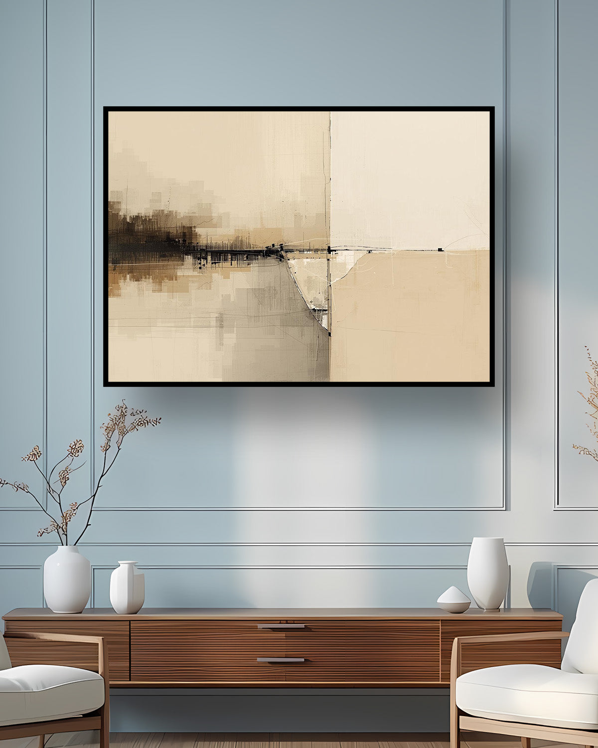 Quadro su tela da parete - Pronto da appendere - Land