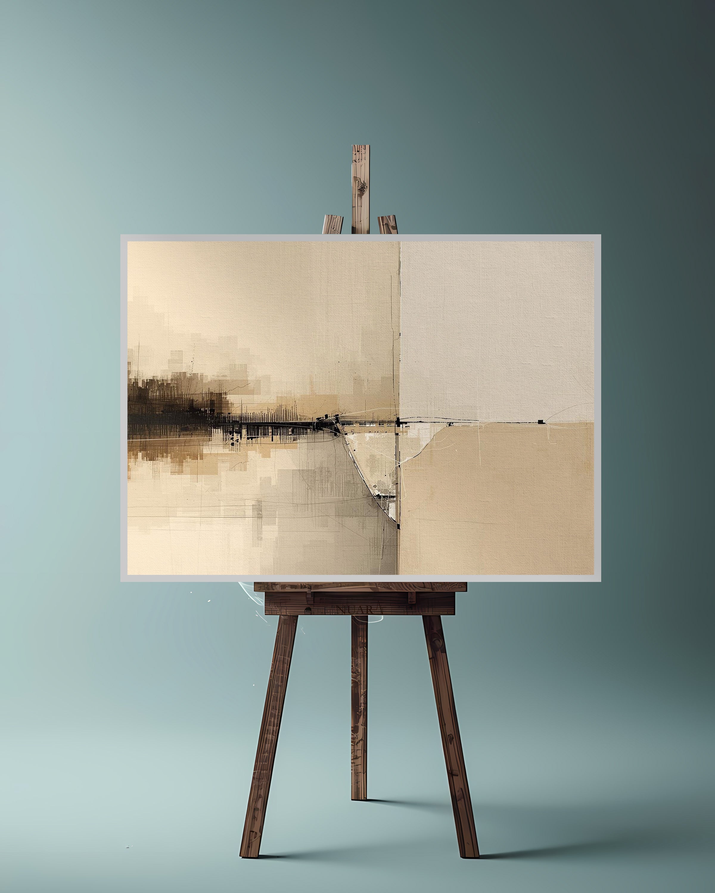 Quadro su tela da parete - Pronto da appendere - Land