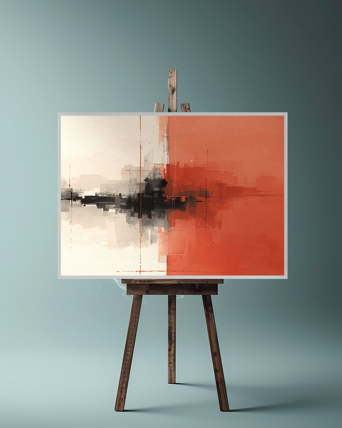 Quadro su tela da parete - Pronto da appendere - Sin