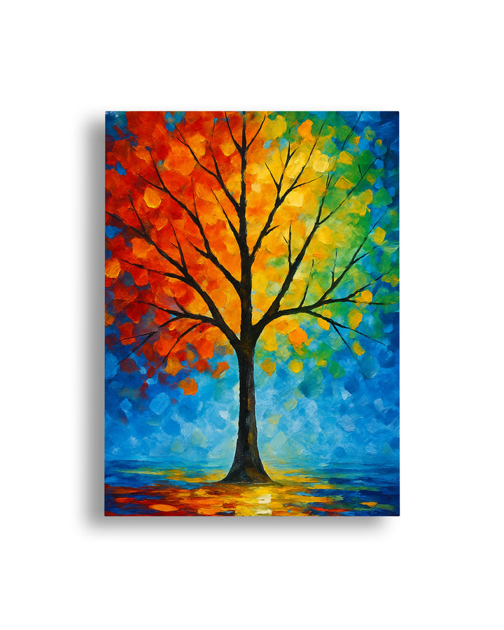 Quadro su tela da parete - Pronto da appendere - Natura Pastello