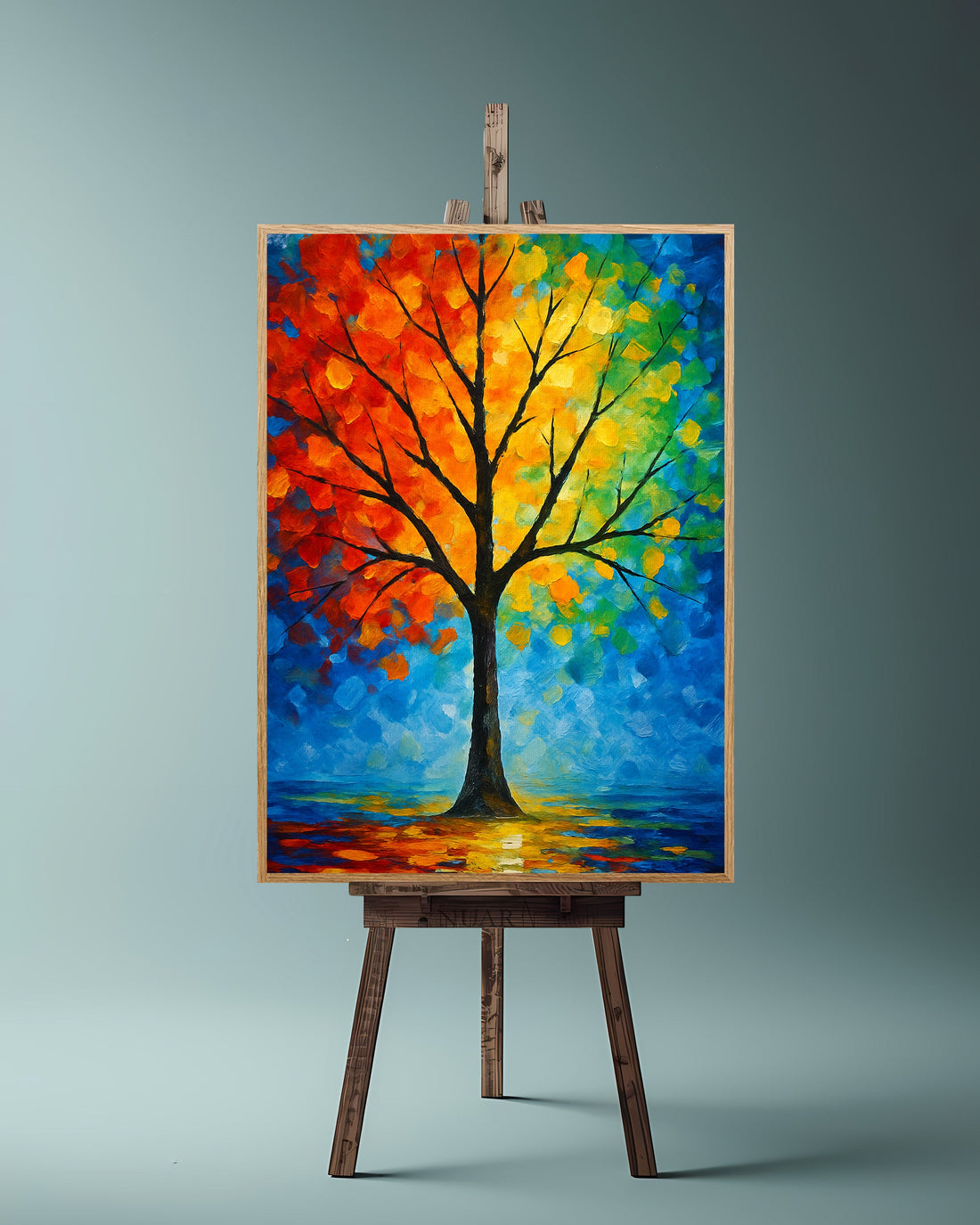 Quadro su tela da parete - Pronto da appendere - Natura Pastello