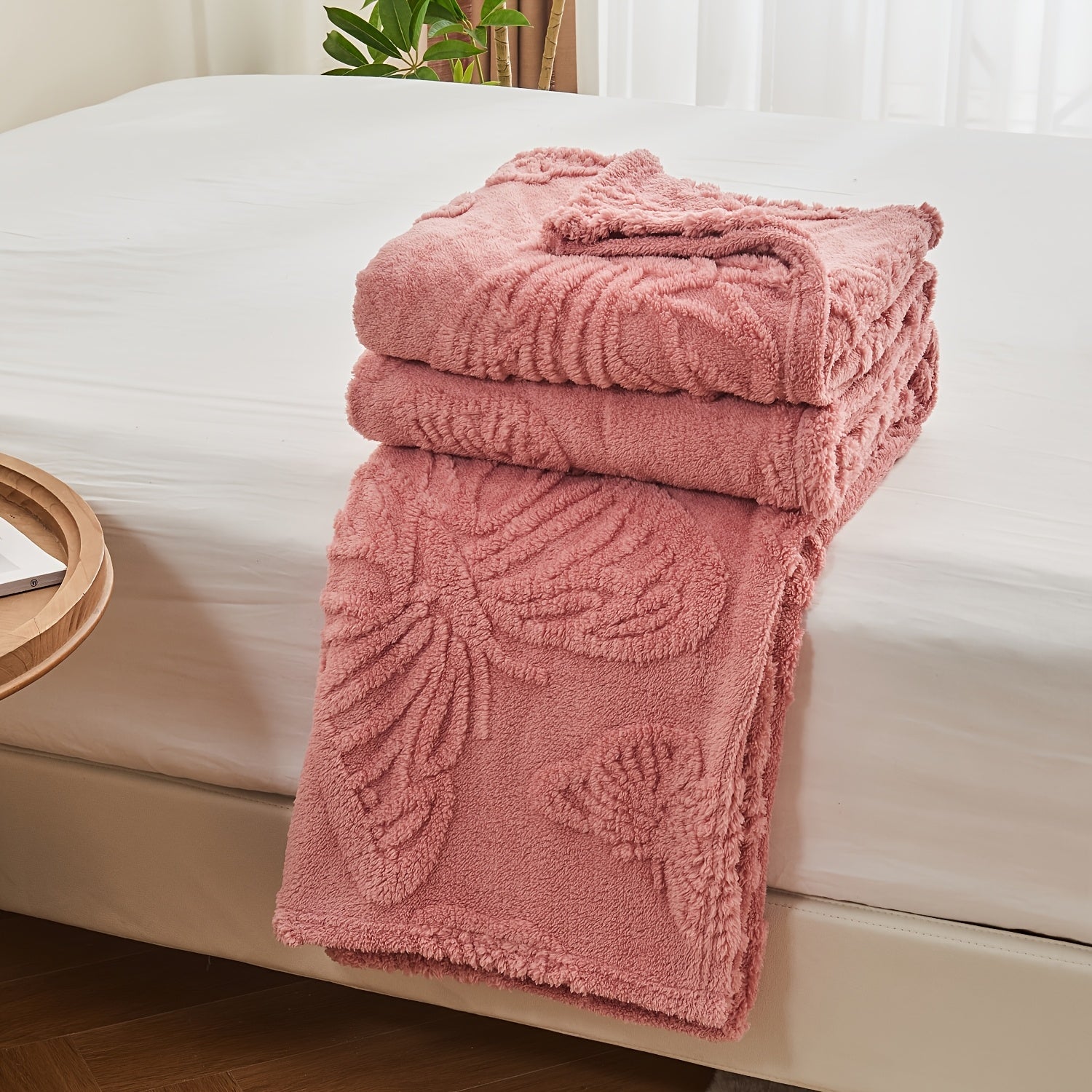 Coperta trapuntata 3D di alta qualità - Pile di flanella testurizzato