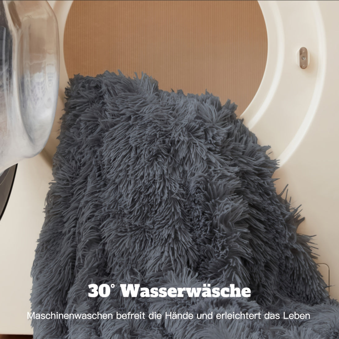 Set 2/3 Pezzi in Pile vellutato effetto pelliccia