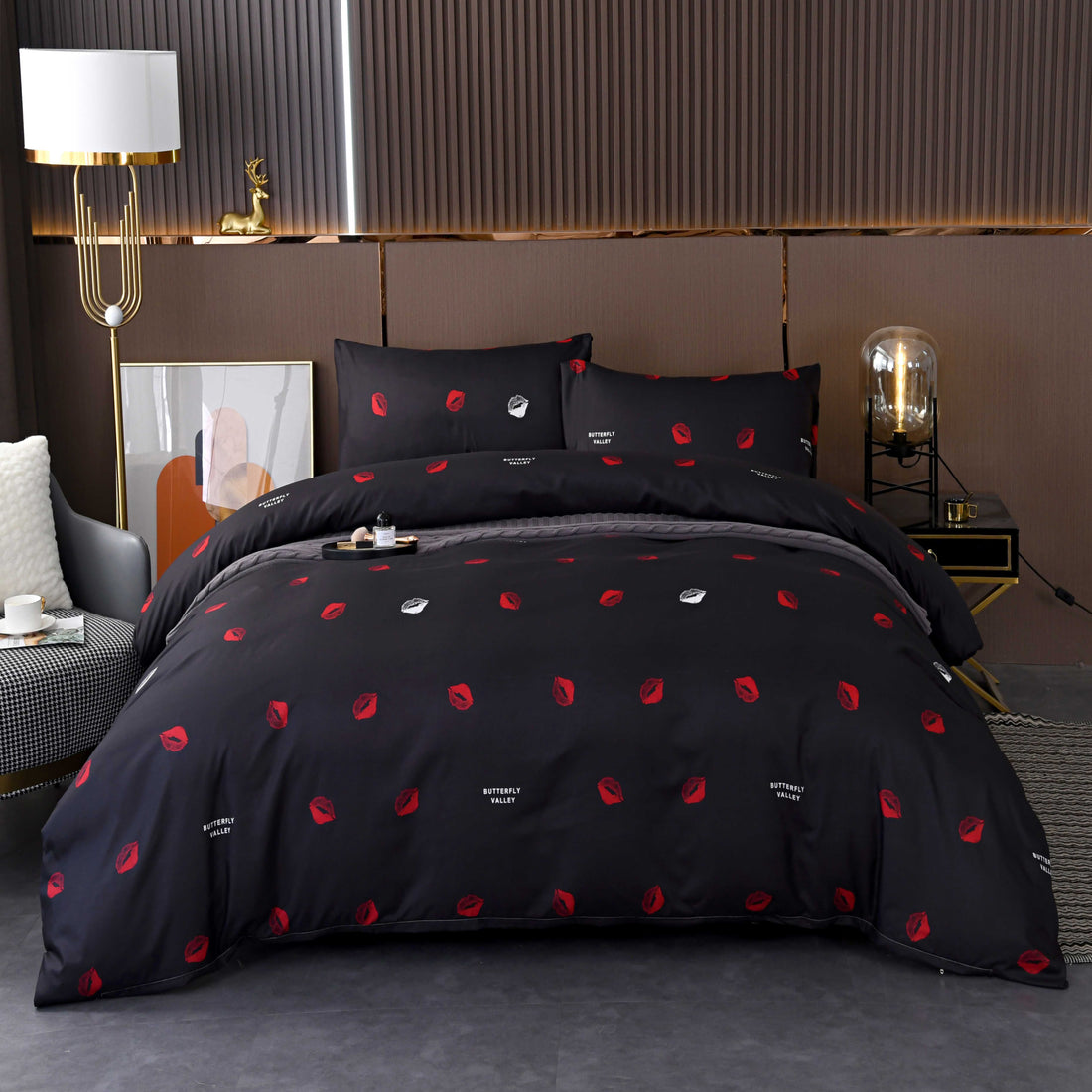 Set copripiumino – 3 pezzi: copripiumino, lenzuolo con angoli e 1 federa