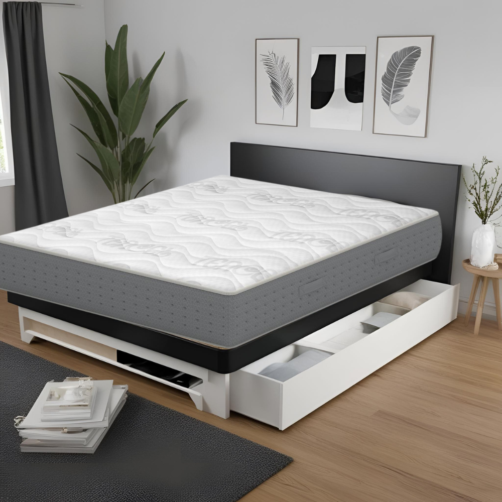 Materasso in memory alto 28 cm con tessuto anallergico Traspirante e fresco - CATERINA H28