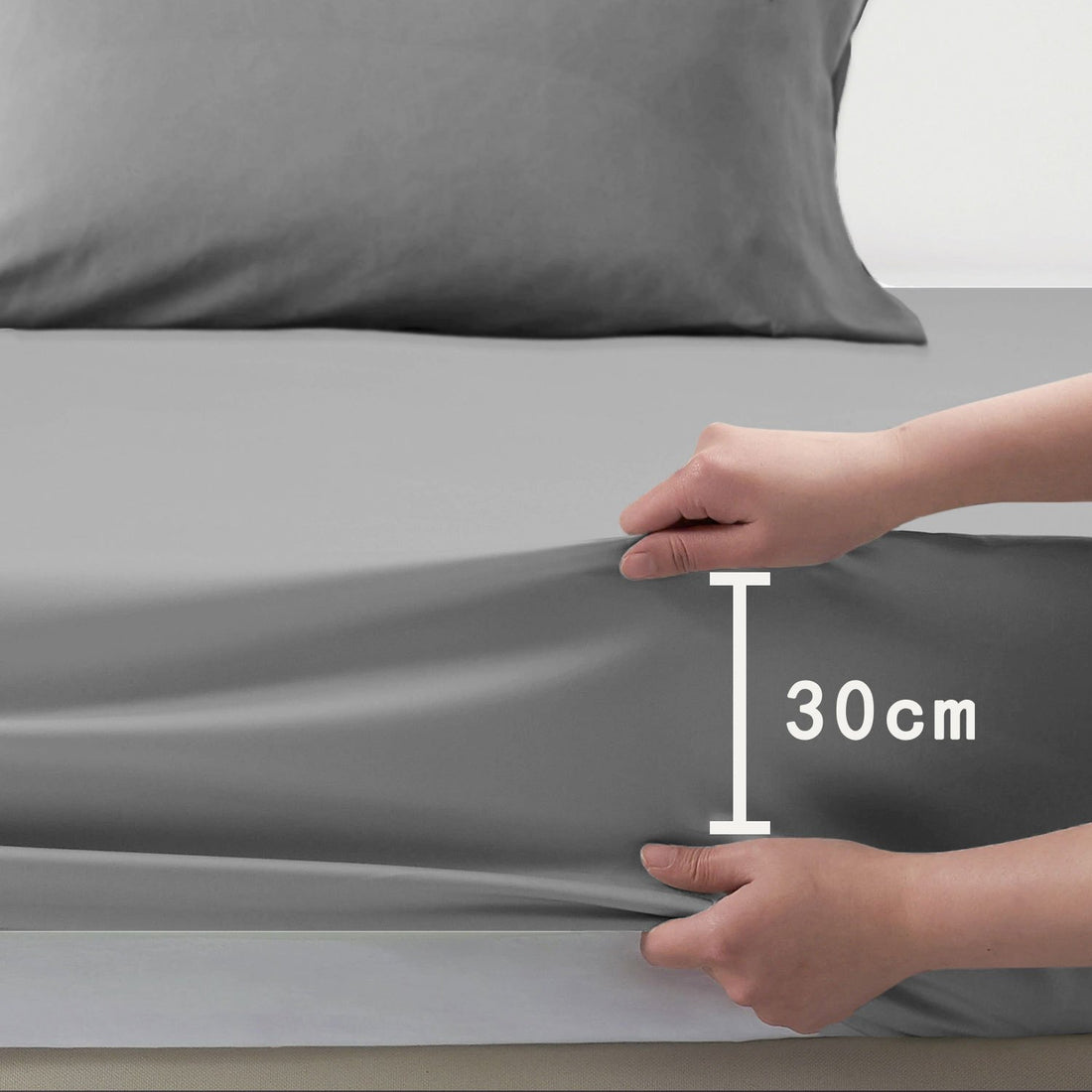 Completo Lenzuola 3/4 Pezzi in Microfibra - Lenzuolo con Angoli