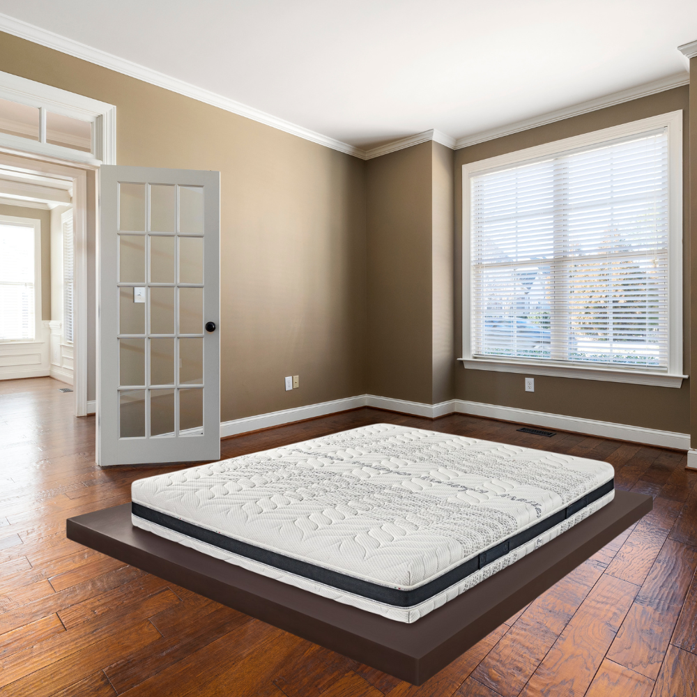 Materasso Memory a zone multi onda alto 23 cm con Waterlily, tessuto anallergico e antiacaro - COMFORT3