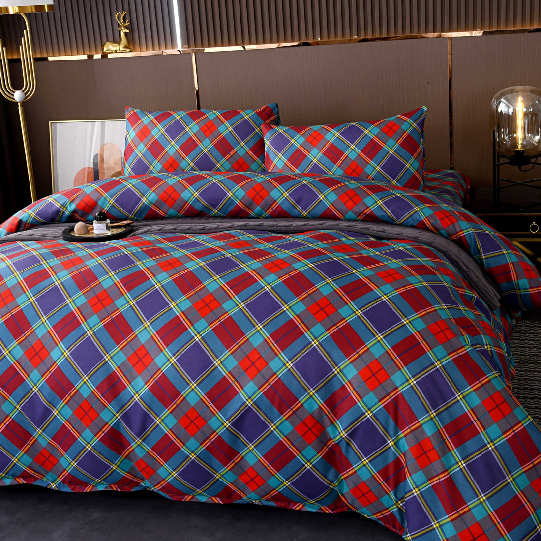 Set copripiumino – 3 pezzi: copripiumino, lenzuolo con angoli e 1 federa