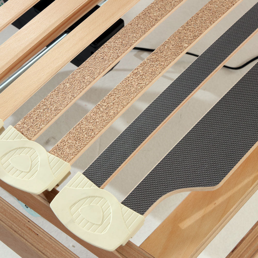 Rete letto a doghe in legno di faggio con movimento a motore dotata di telecomando - Rete Superior