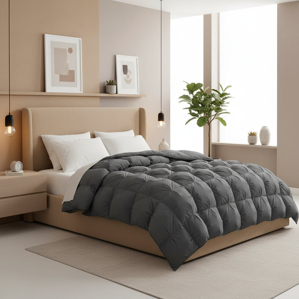 Trapunta Piumino Premium - Texture 3D in rilievo