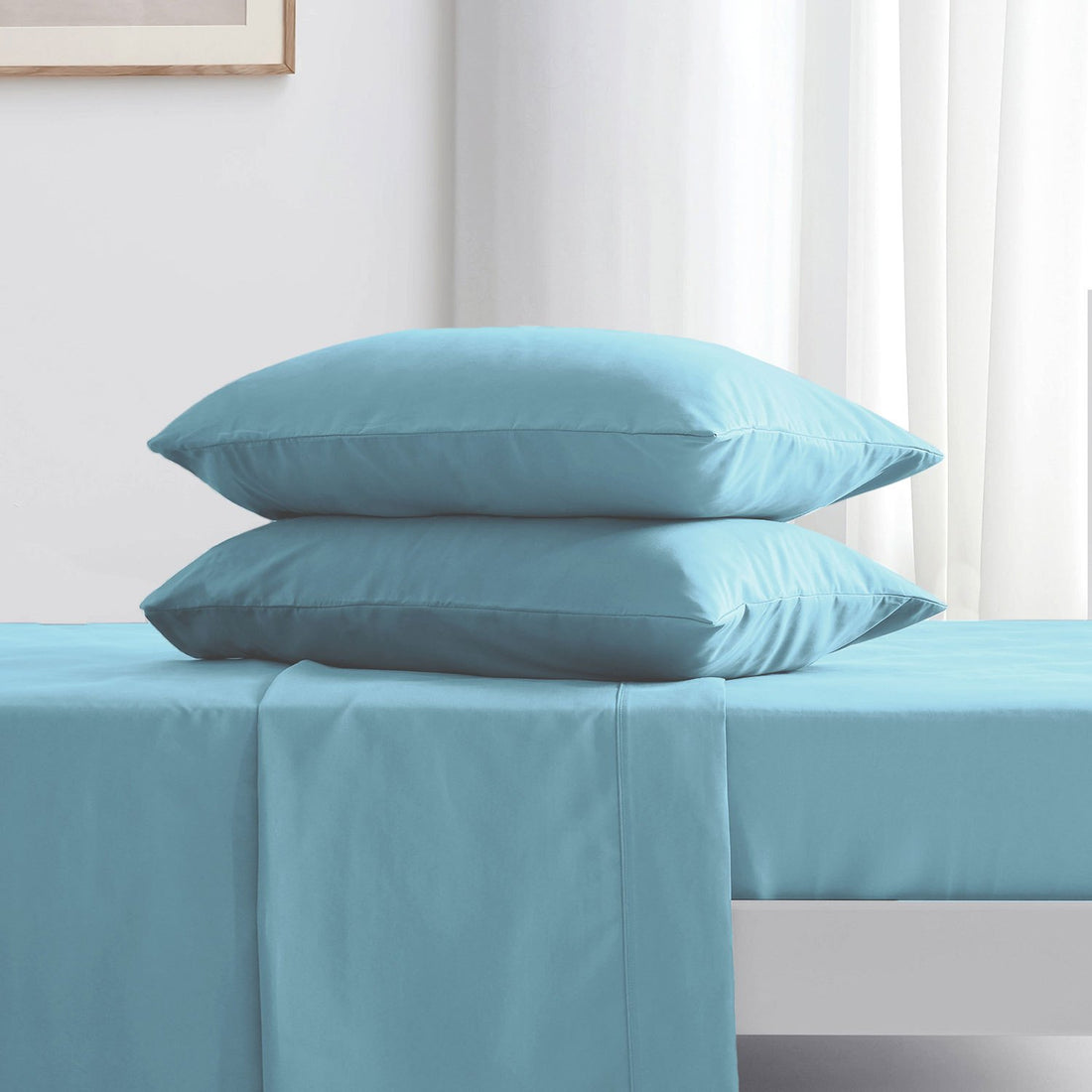 Completo Lenzuola 3/4 Pezzi in Microfibra - Lenzuolo con Angoli