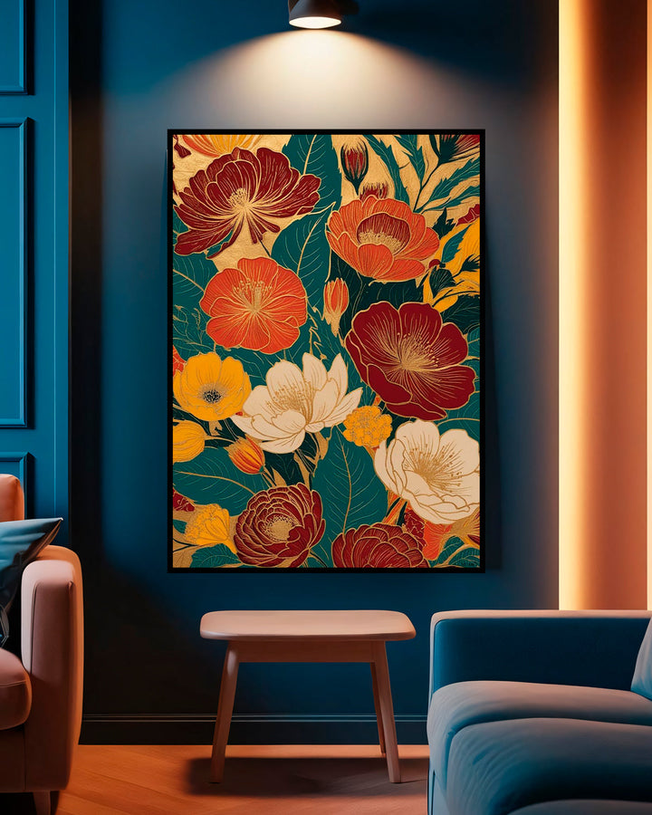 Quadro su tela da parete - Pronto da appendere - Botanic