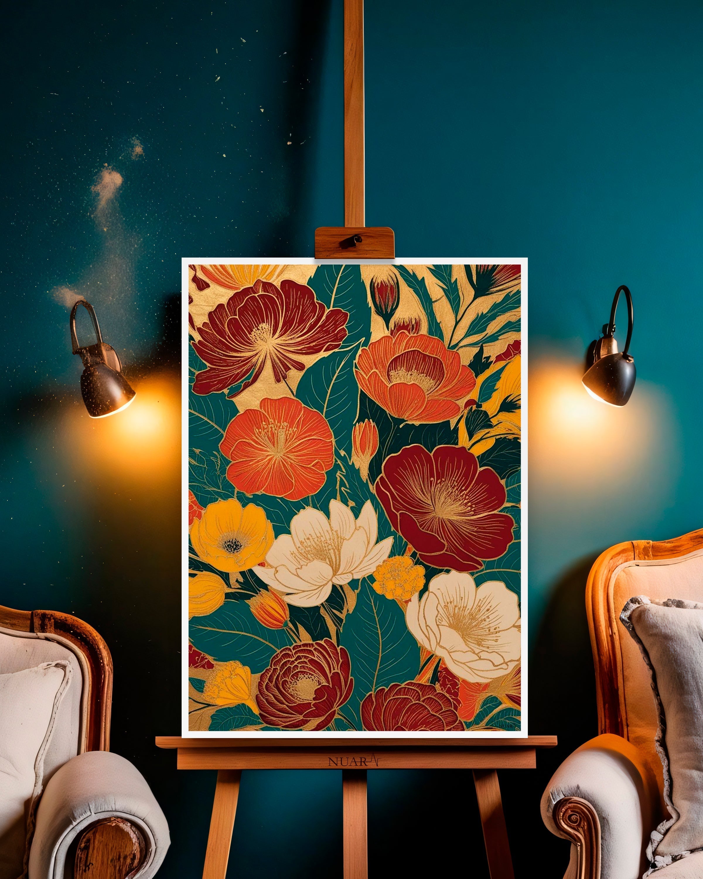 Quadro su tela da parete - Pronto da appendere - Botanic