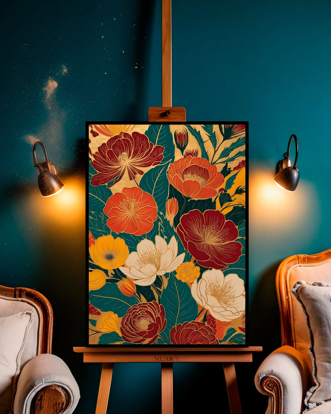 Quadro su tela da parete - Pronto da appendere - Botanic