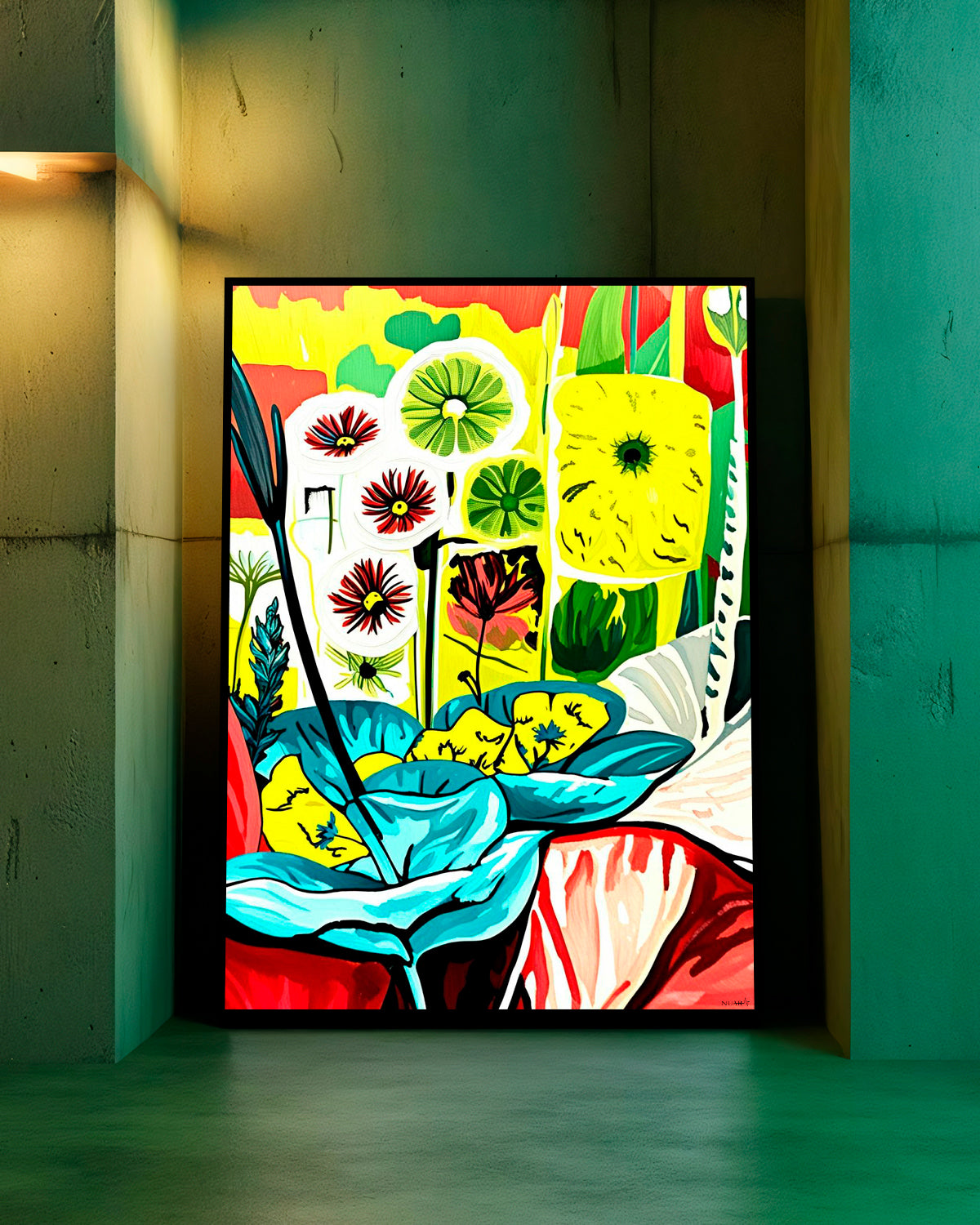 Quadro su tela da parete - Pronto da appendere - Acrobat