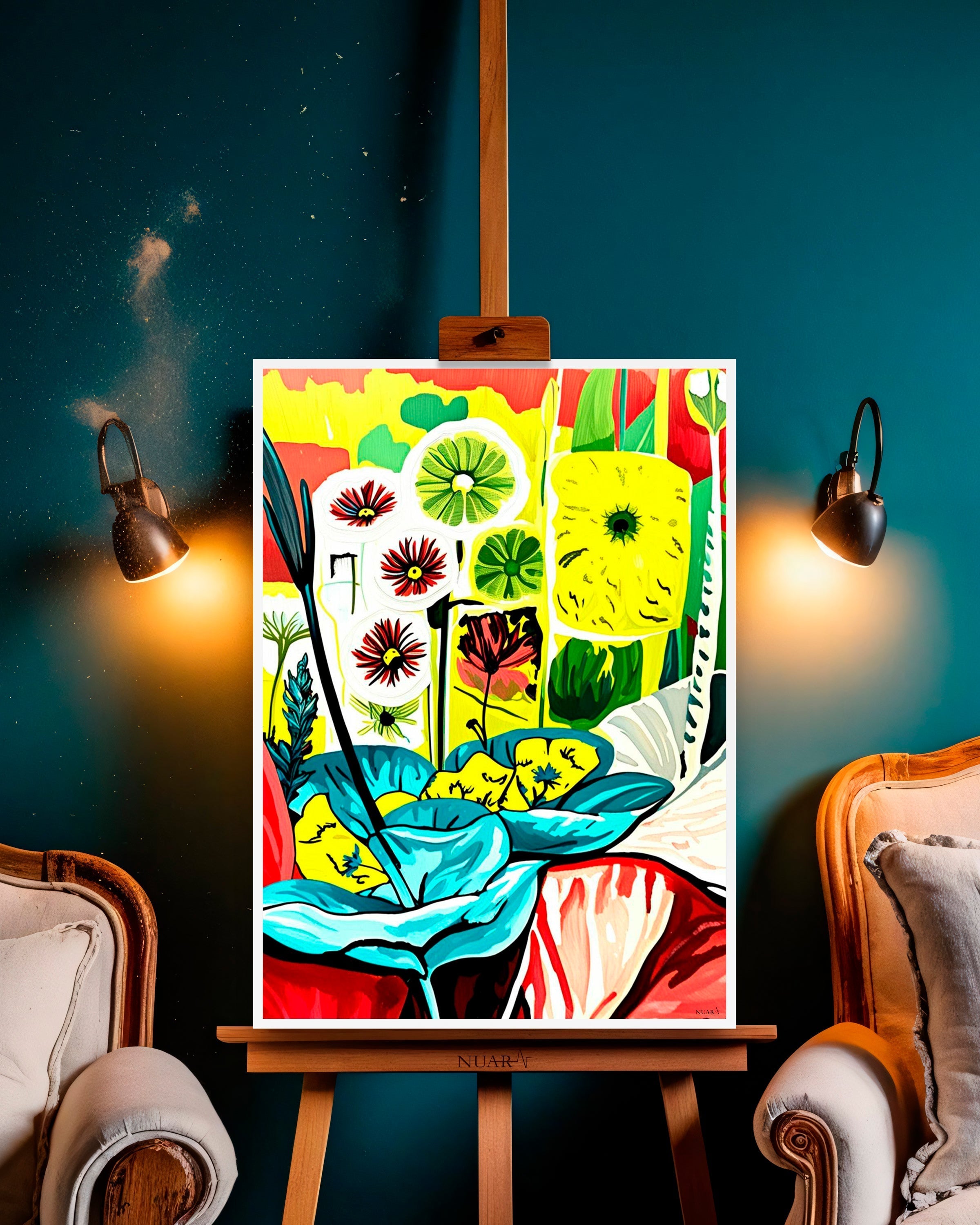 Quadro su tela da parete - Pronto da appendere - Acrobat