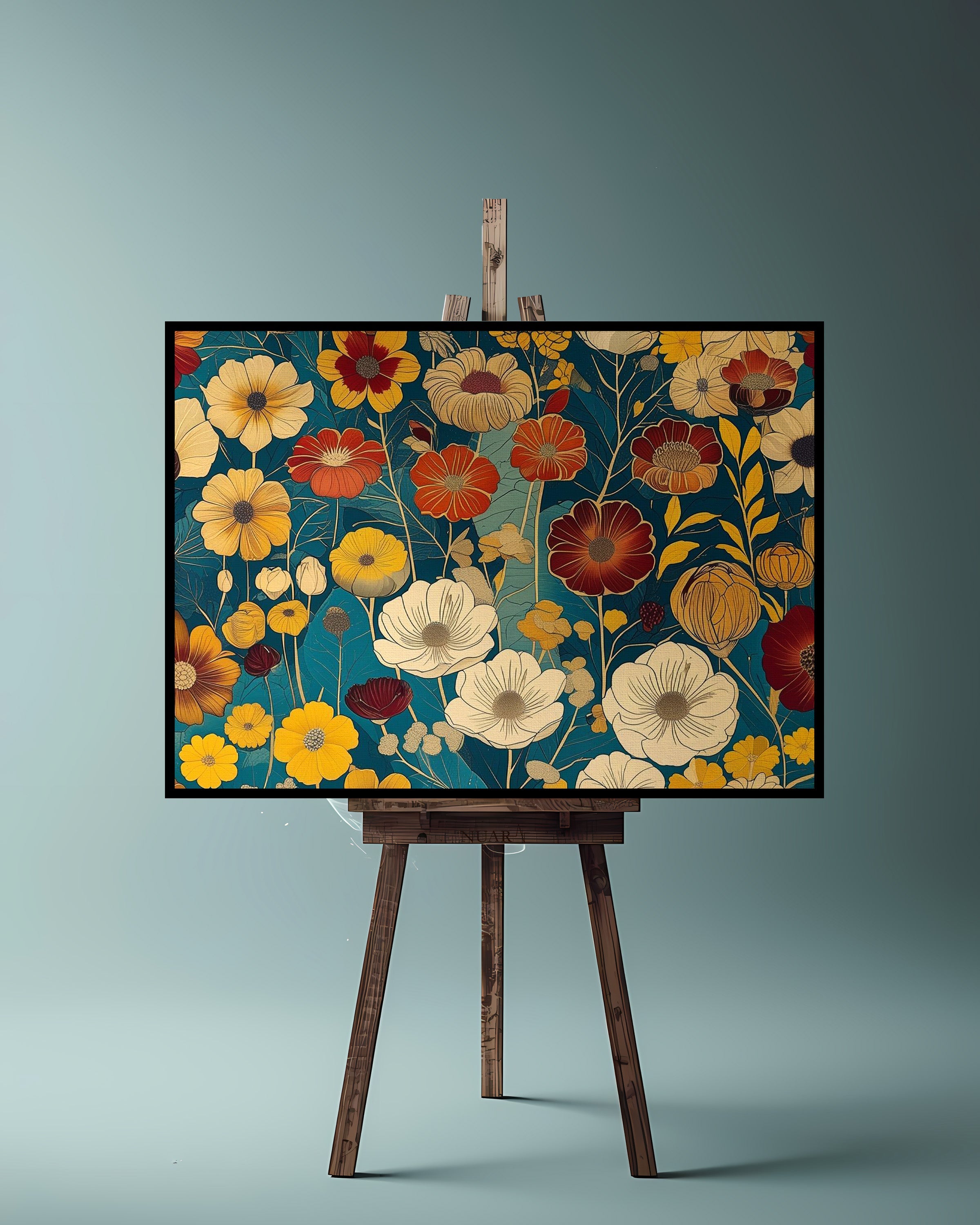 Quadro su tela da parete - Pronto da appendere - Gioia