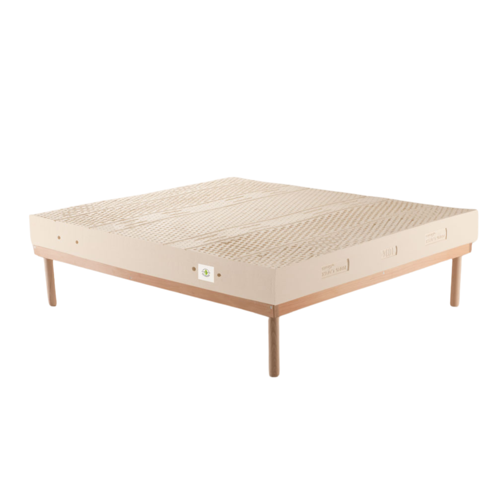 Materasso 100% lattice a 7 zone differenziate con tessuto anallergico alto 22 cm - JUPITER