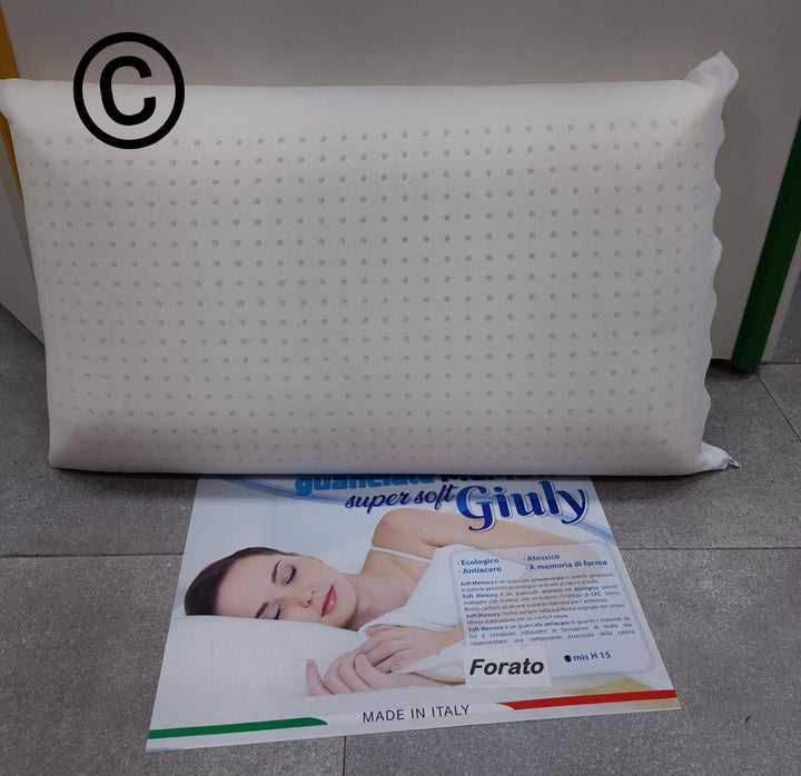 NUOVO GUANCIALE IN MEMORY FORATO