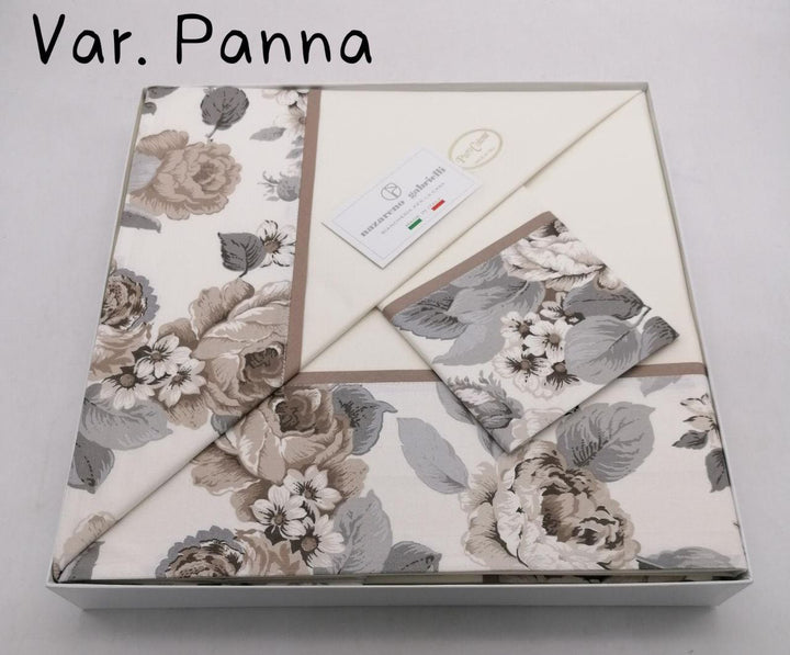 Completo lenzuola Nazareno Gabrielli con balza stampata