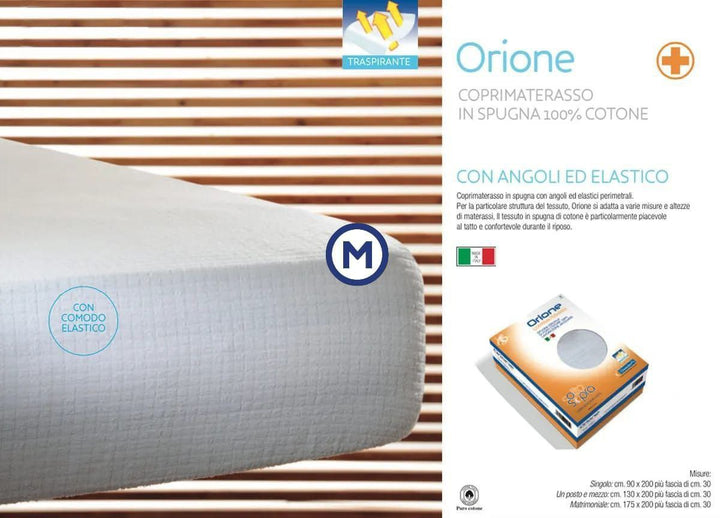 Coprimaterasso in Morbida Spugna Jacquard