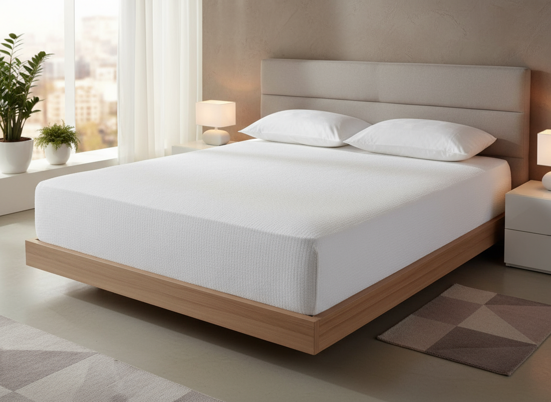 Coprimaterasso in Morbida Spugna Jacquard