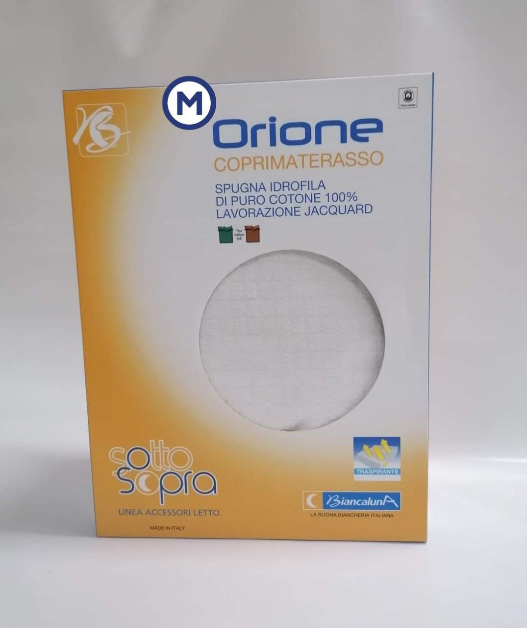 Coprimaterasso in Morbida Spugna Jacquard
