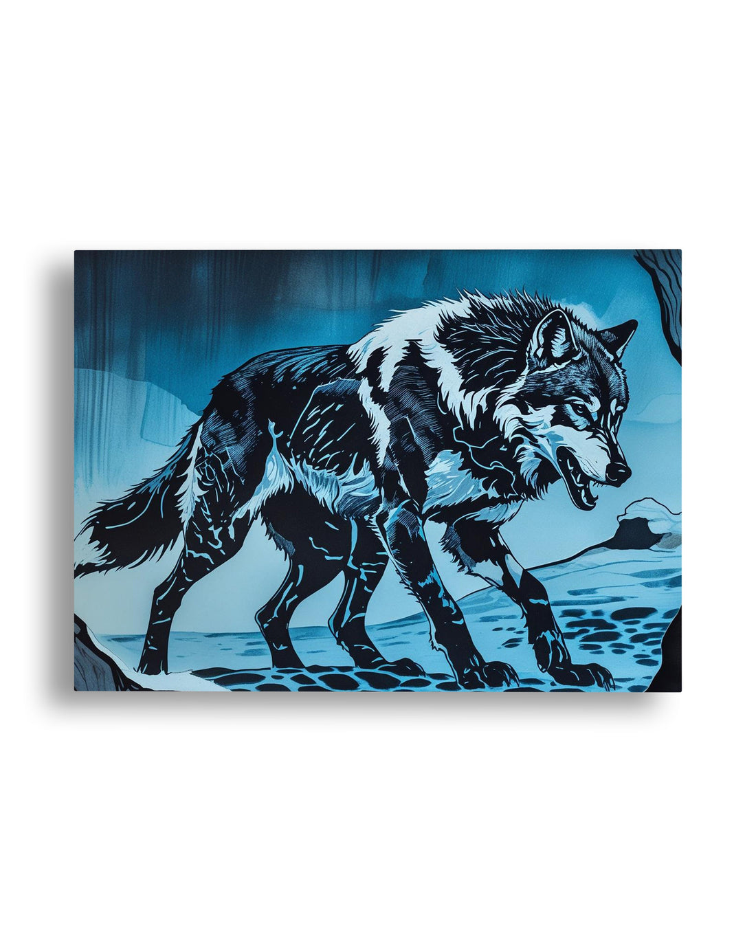 Quadro su tela da parete - Pronto da appendere - Solitario