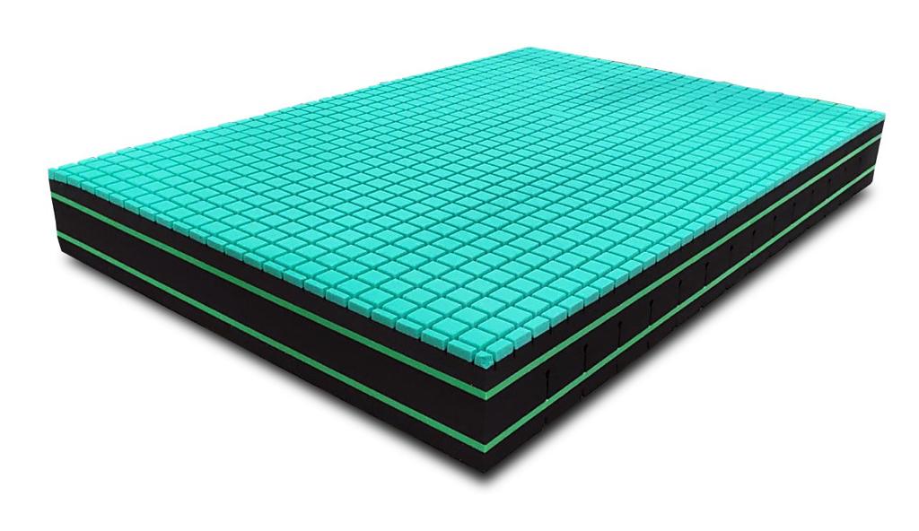 Materasso in Memory Aloe H24 Anatomico e Tessuto Hybrid - ALOE MEMORY